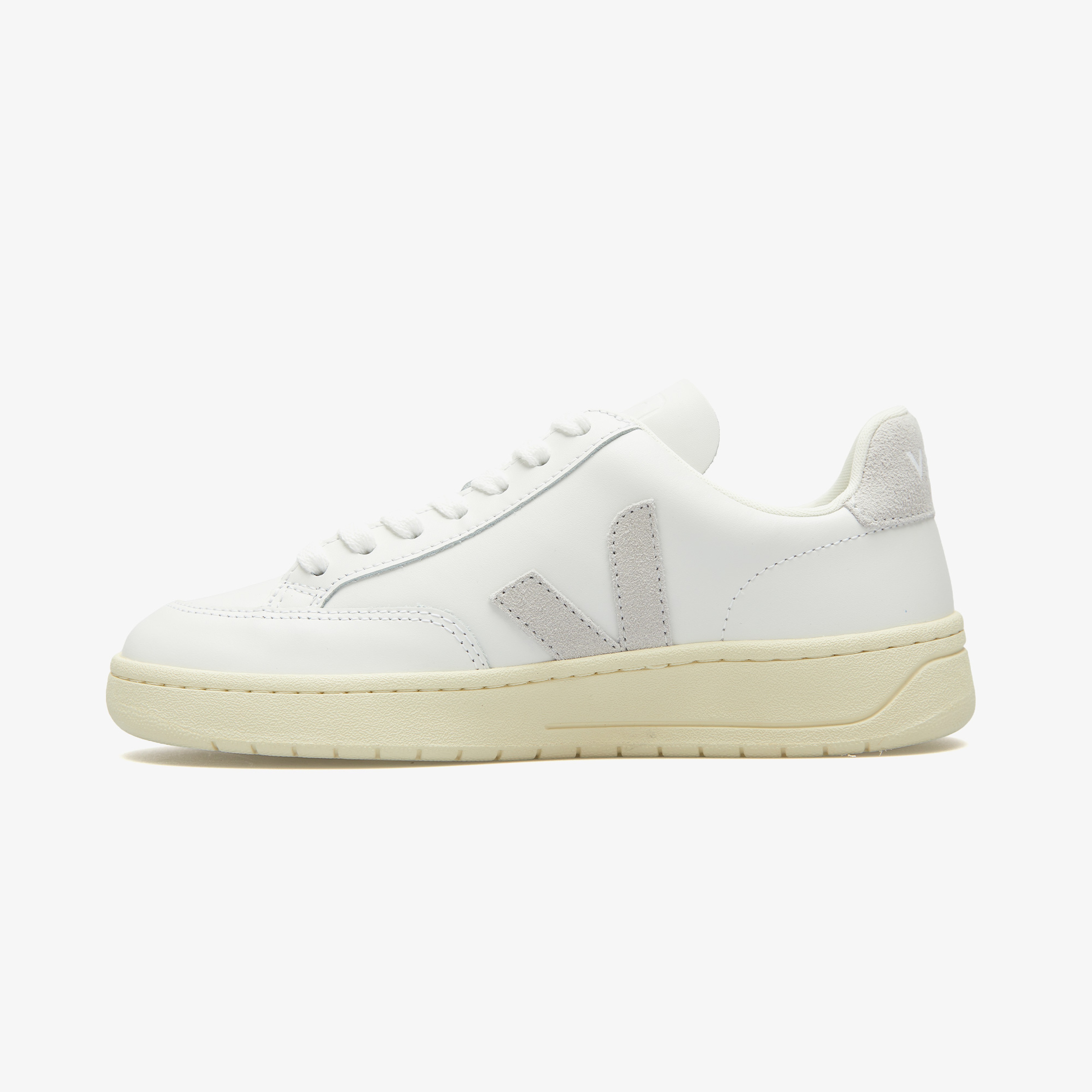 Veja V-12 Leather Kadın Beyaz Sneaker