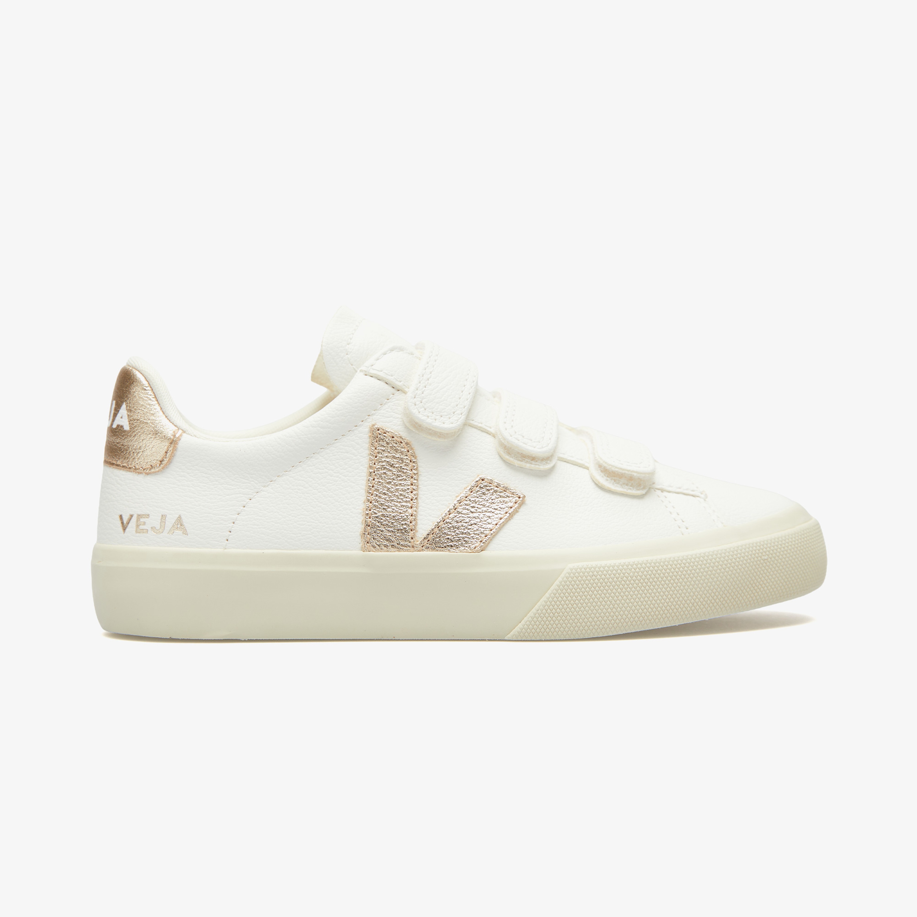 Veja Recife Cırt Cırt Bantlı Kadın Beyaz Sneaker