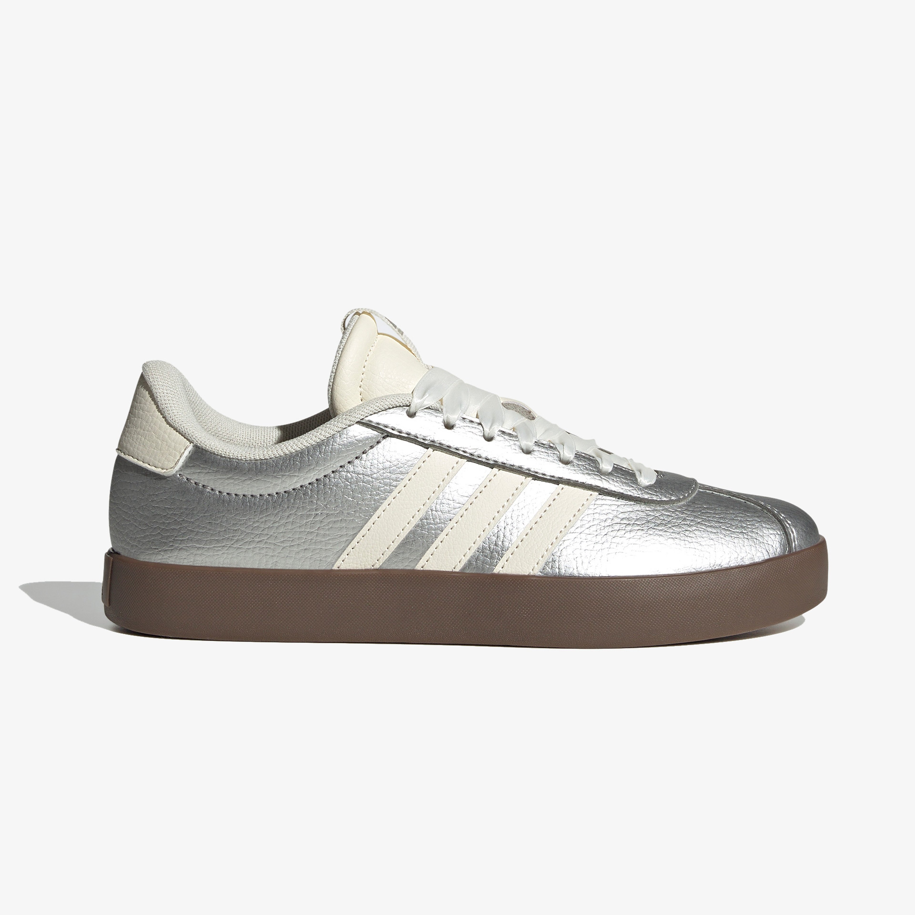 adidas VL Court 3.0 Kadın Gri Spor Ayakkabı