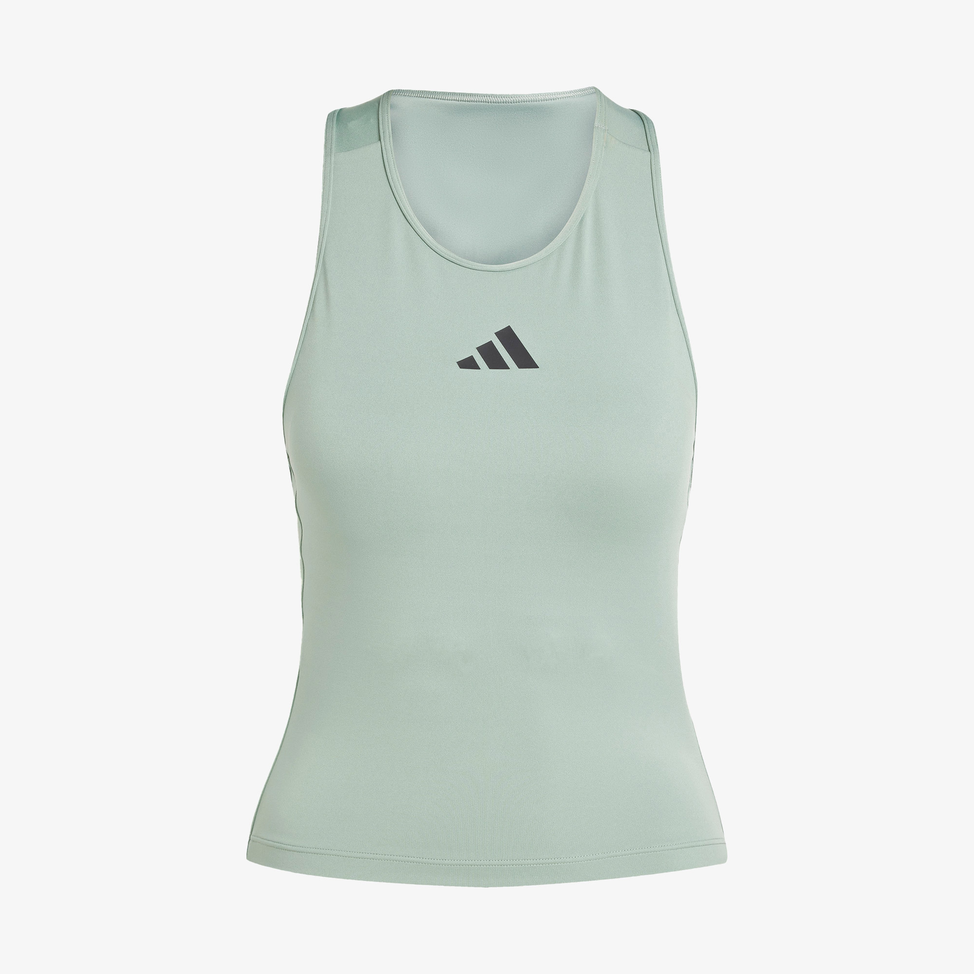 adidas Power 3 Stripes Racerback Kadın Yeşil Atlet