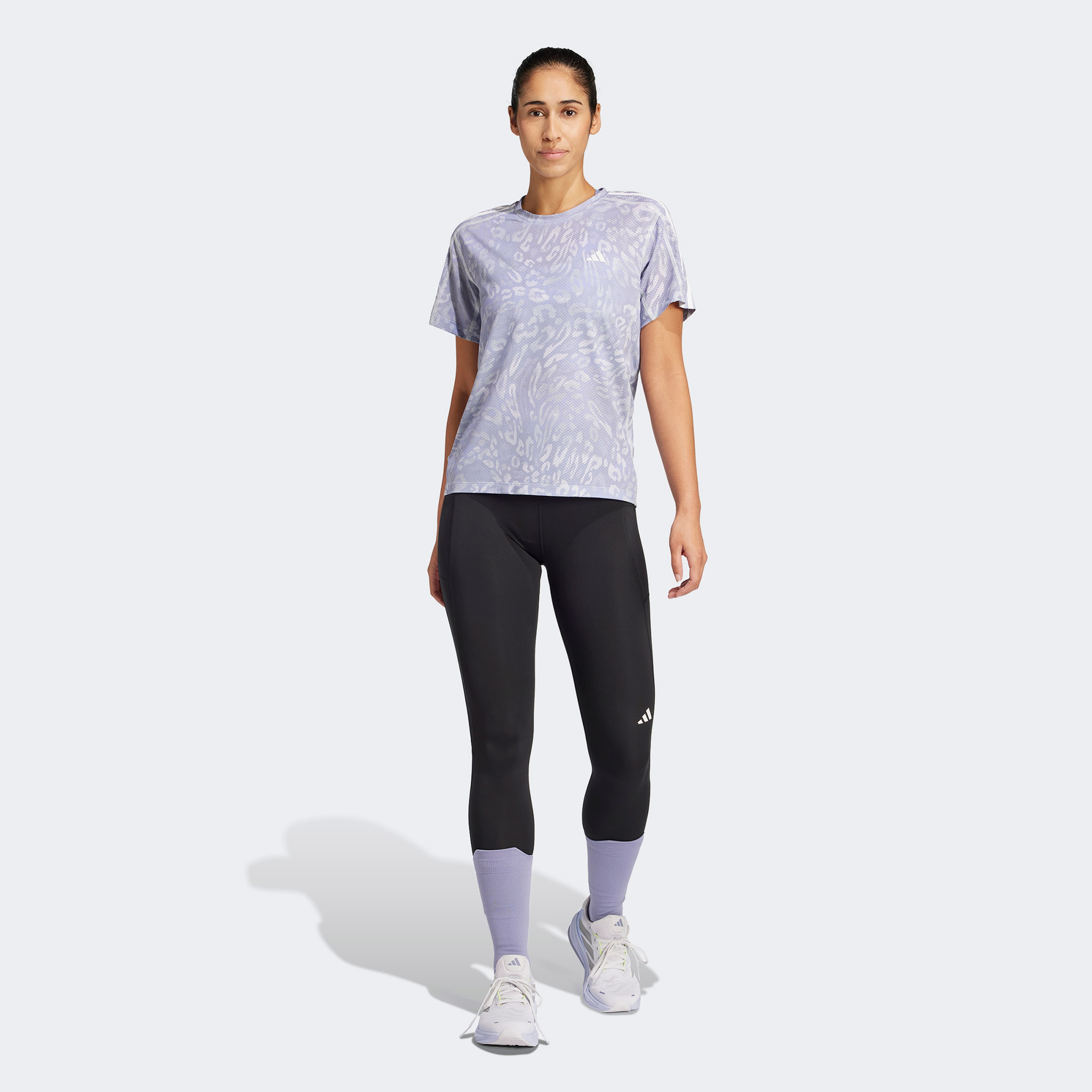 adidas Otr E Aop W Kadın Gri T-Shirt