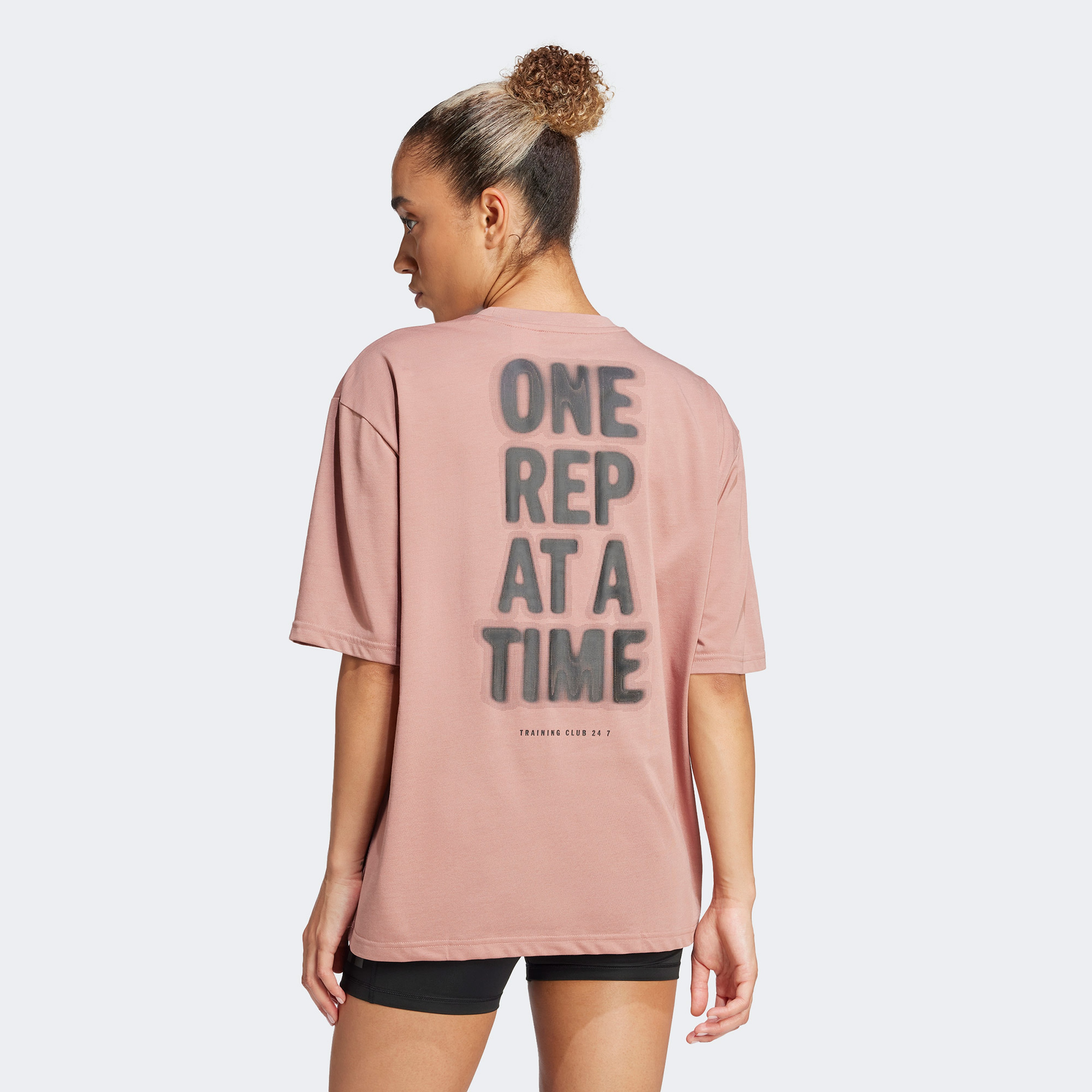 adidas Climacool Training Graphic Kadın Pembe T-Shirt