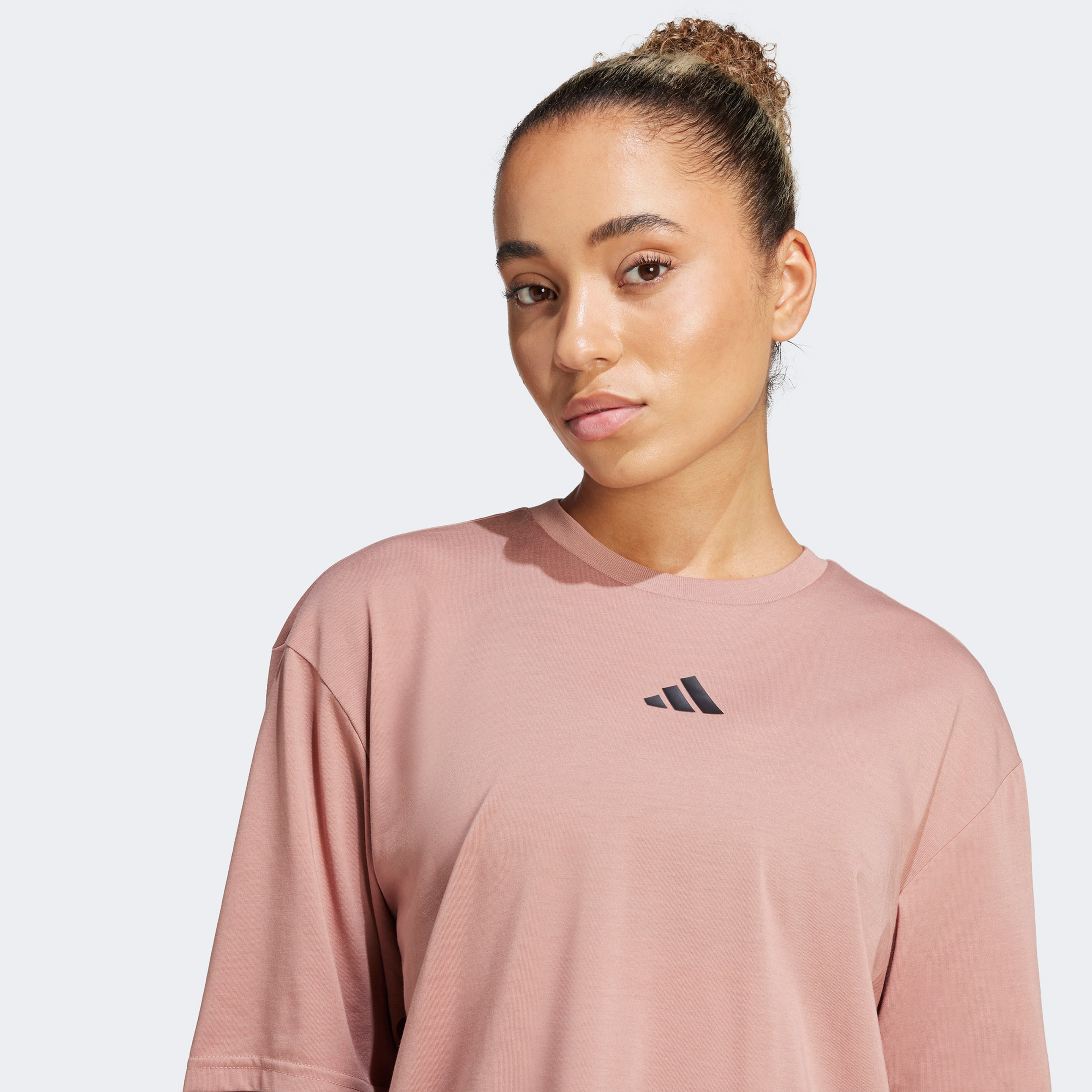 adidas Climacool Training Graphic Kadın Pembe T-Shirt