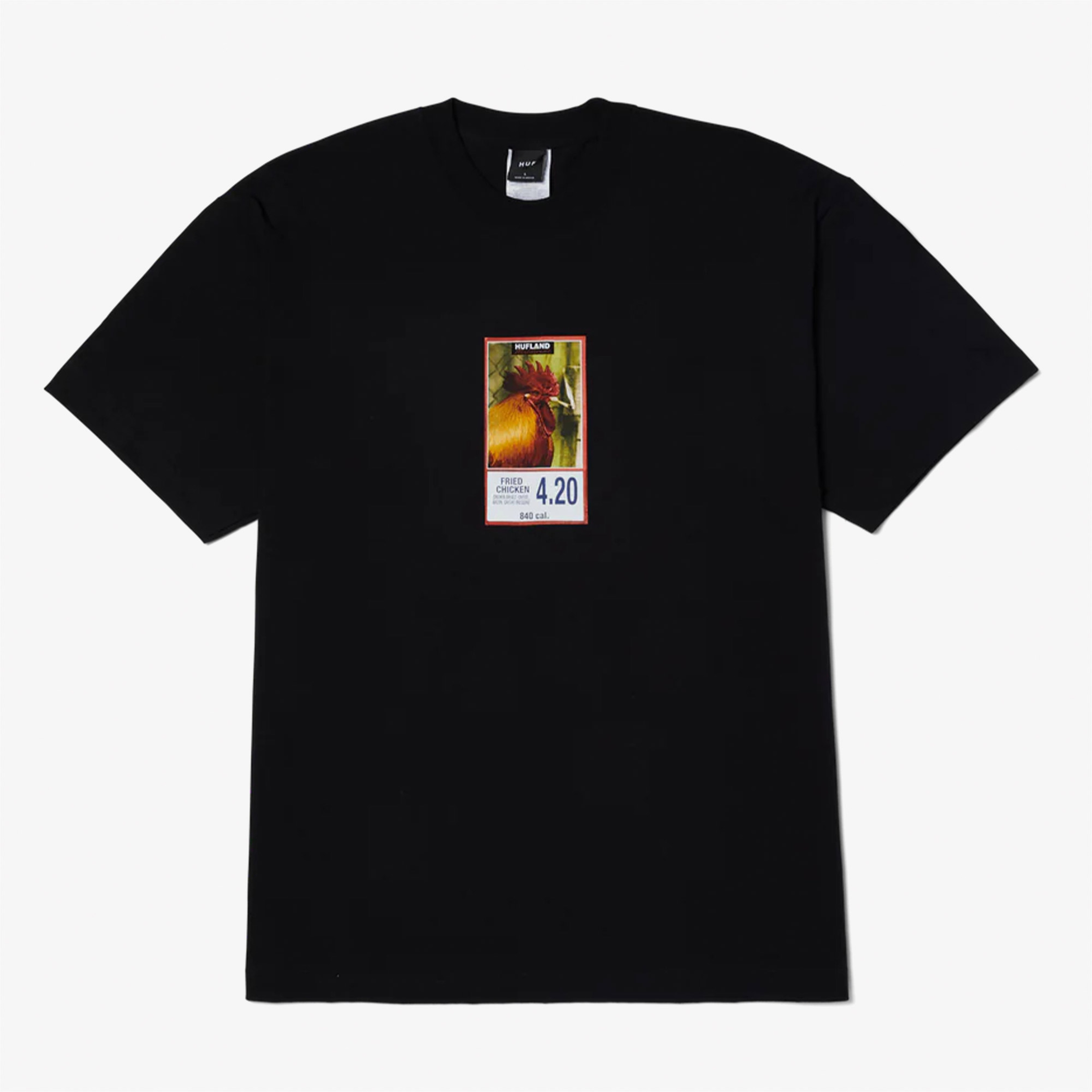 Huf Erkek Siyah T-Shirt