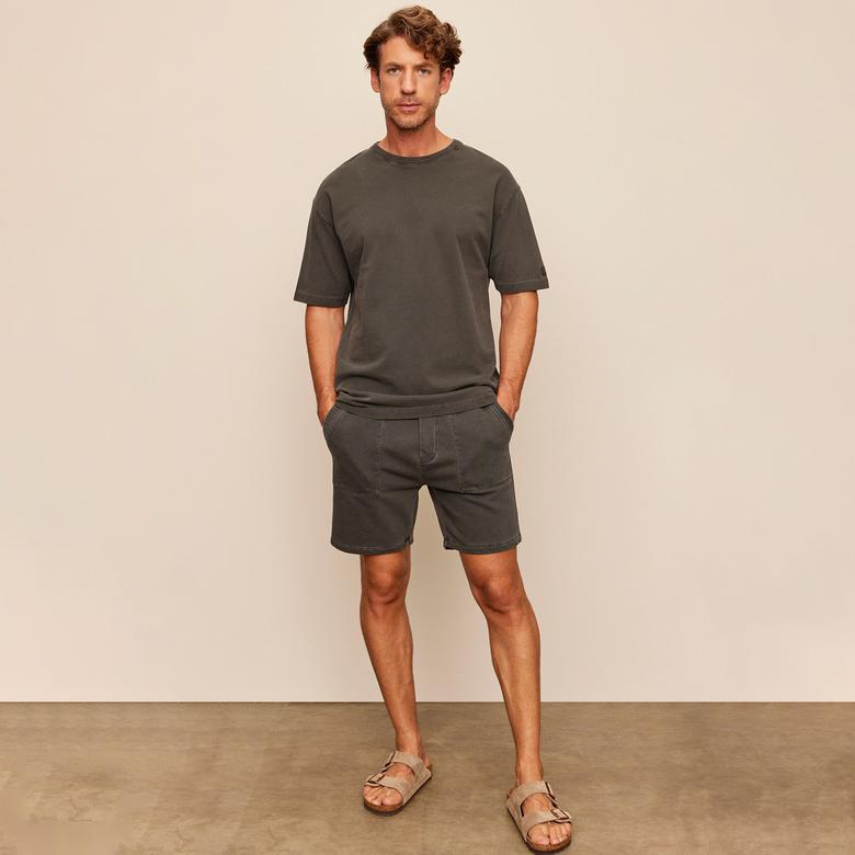 The Stay Line Erkek Gri Şort