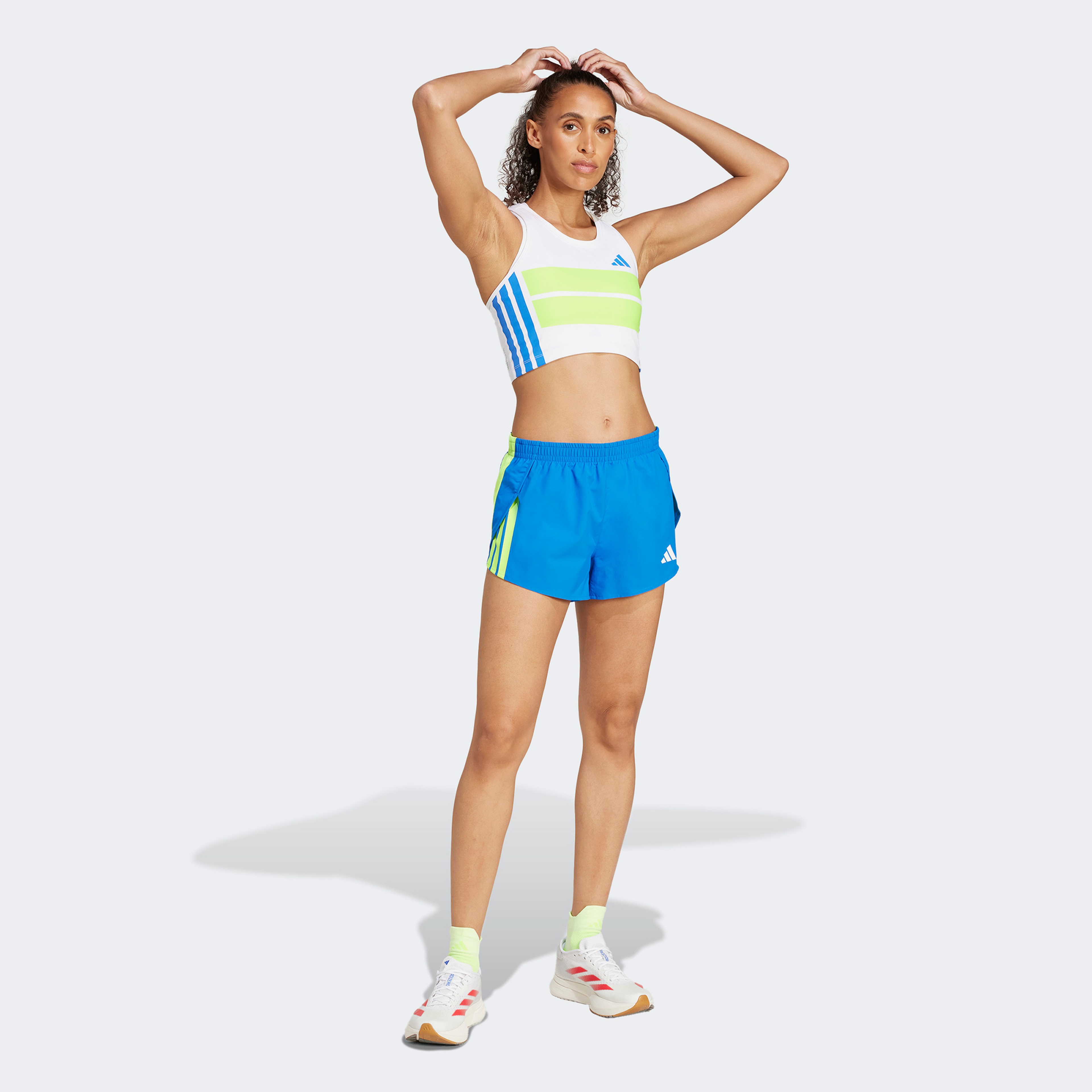 adidas Adizero R Ctp W Kadın Beyaz Koşu Bra