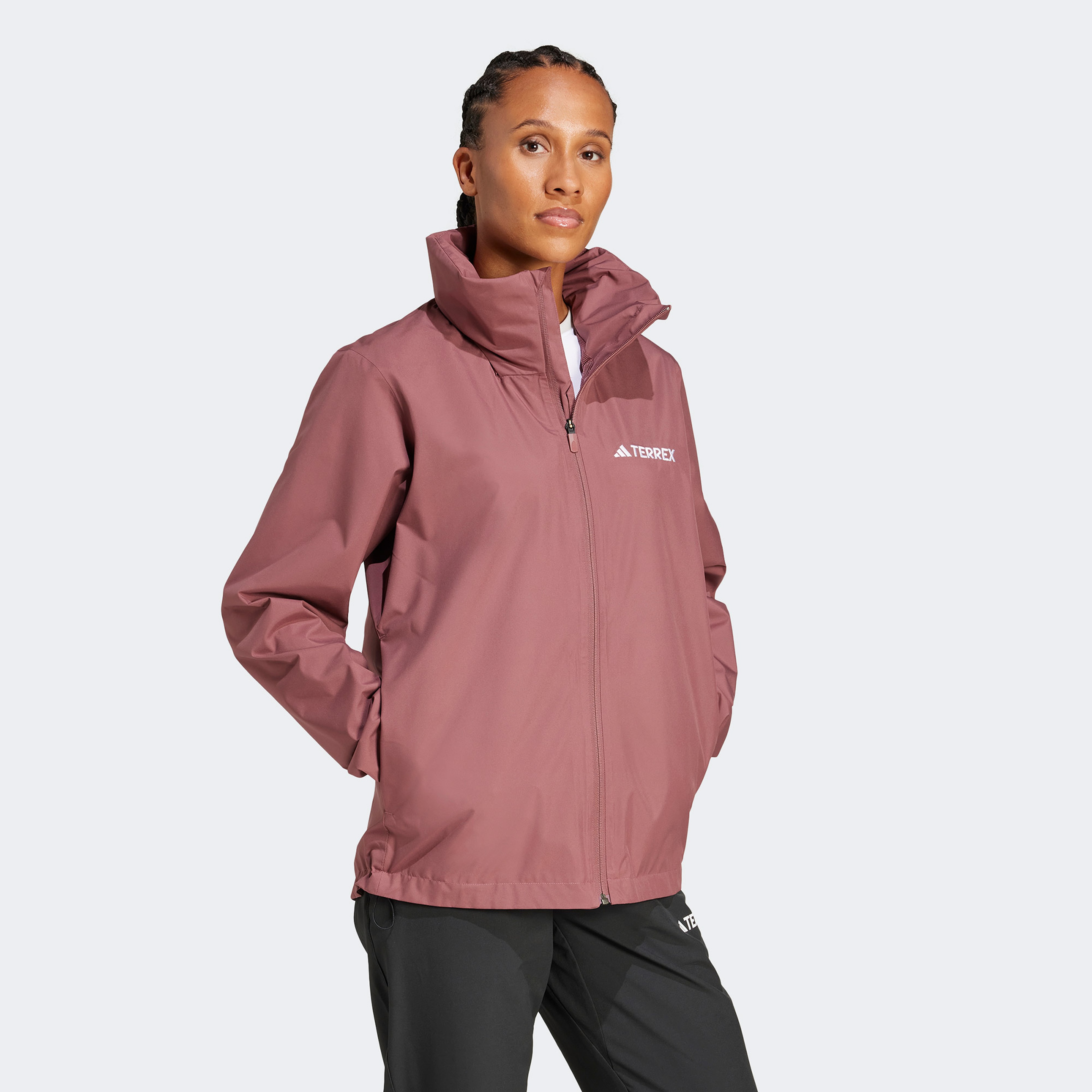 adidas Multi Essentials 2L Kadın Bordo Yağmurluk