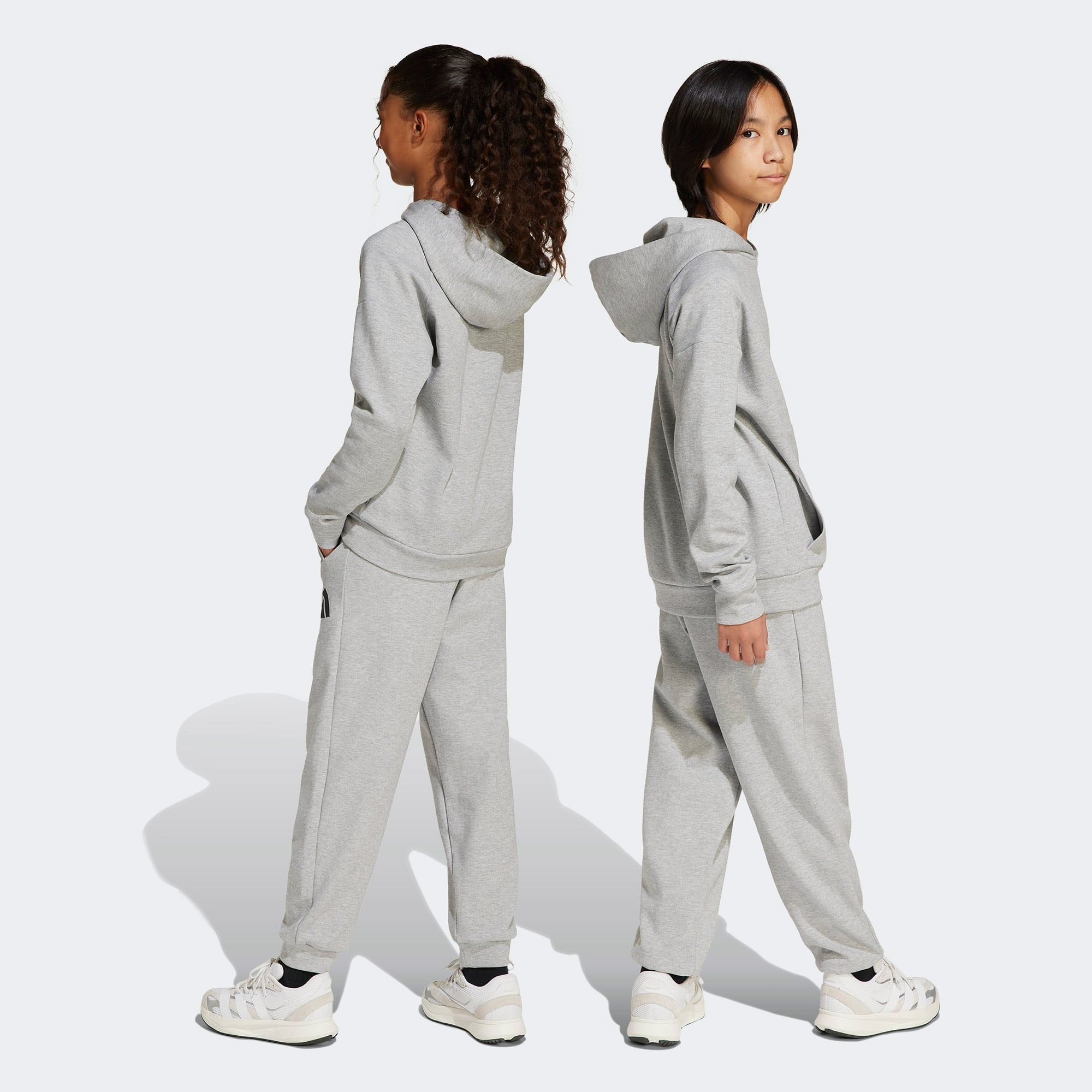 adidas Future Icons Logo Çocuk Gri Eşofman Altı