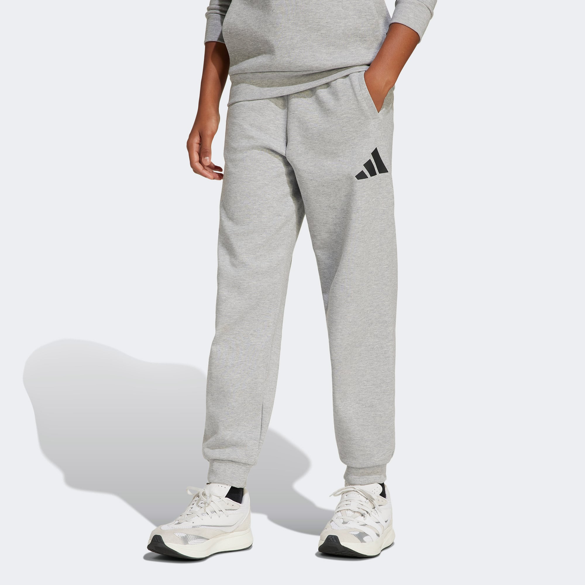 adidas Future Icons Logo Çocuk Gri Eşofman Altı