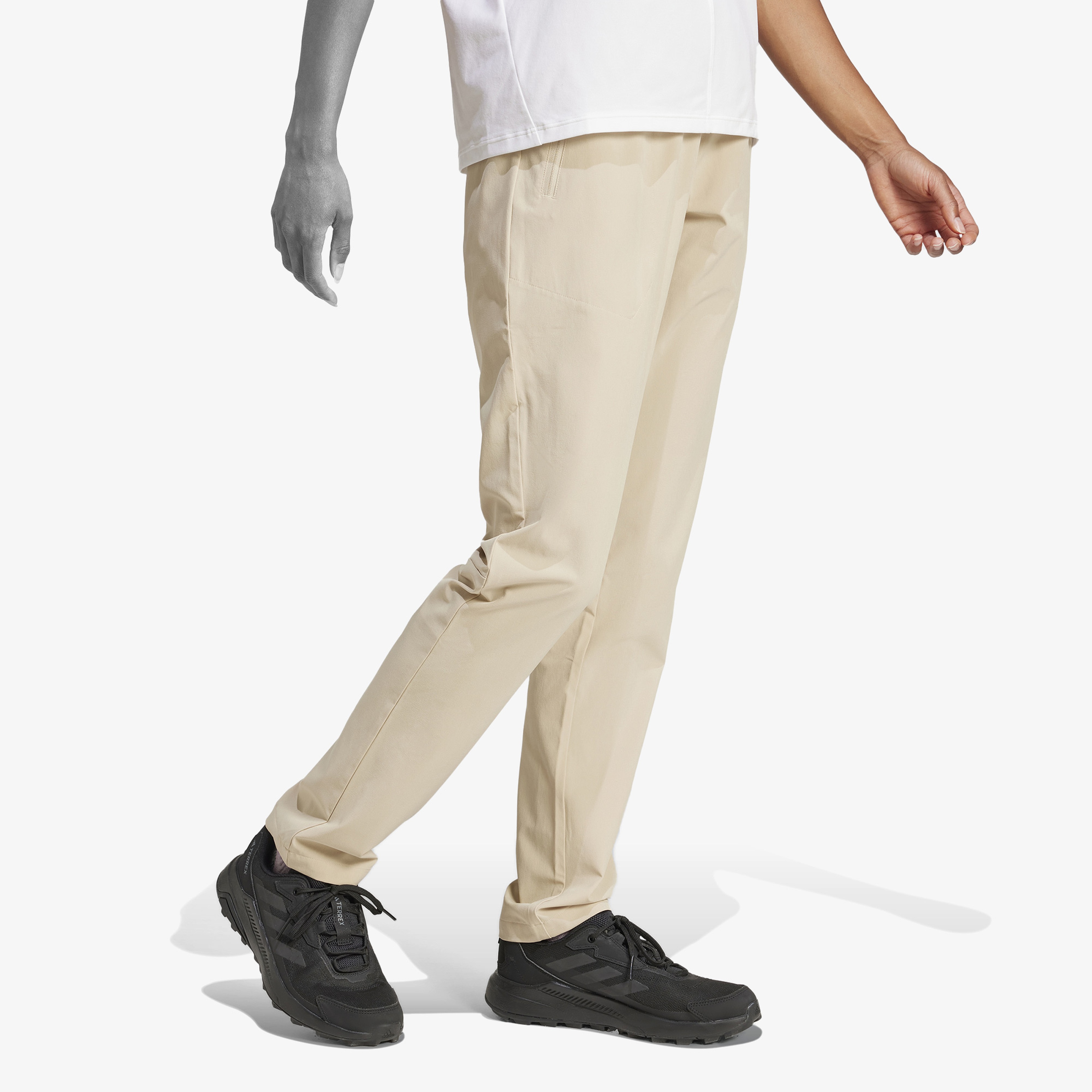 adidas Multi Essentials Strech Kadın Bej Eşofman Altı