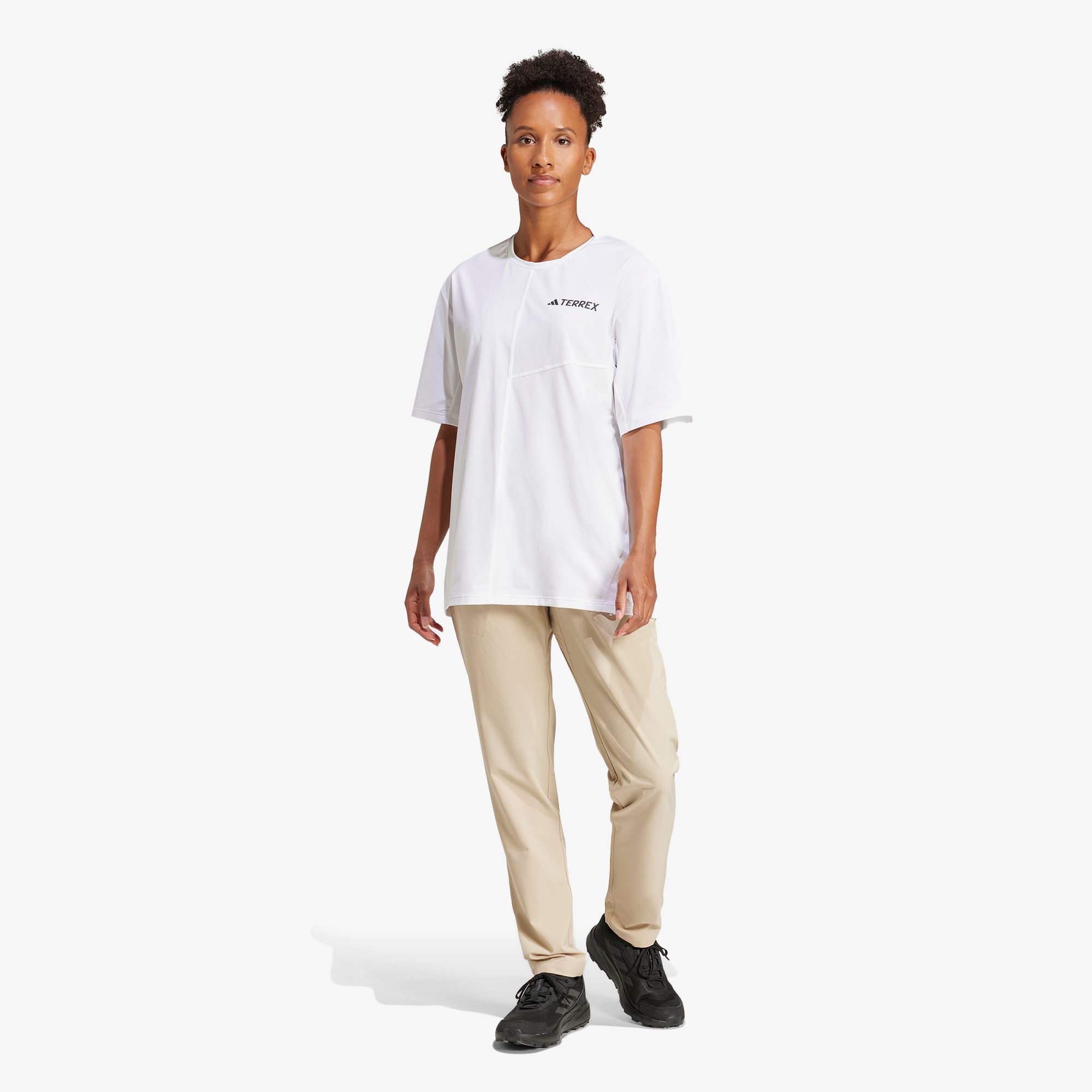 adidas Multi Essentials Strech Kadın Bej Eşofman Altı