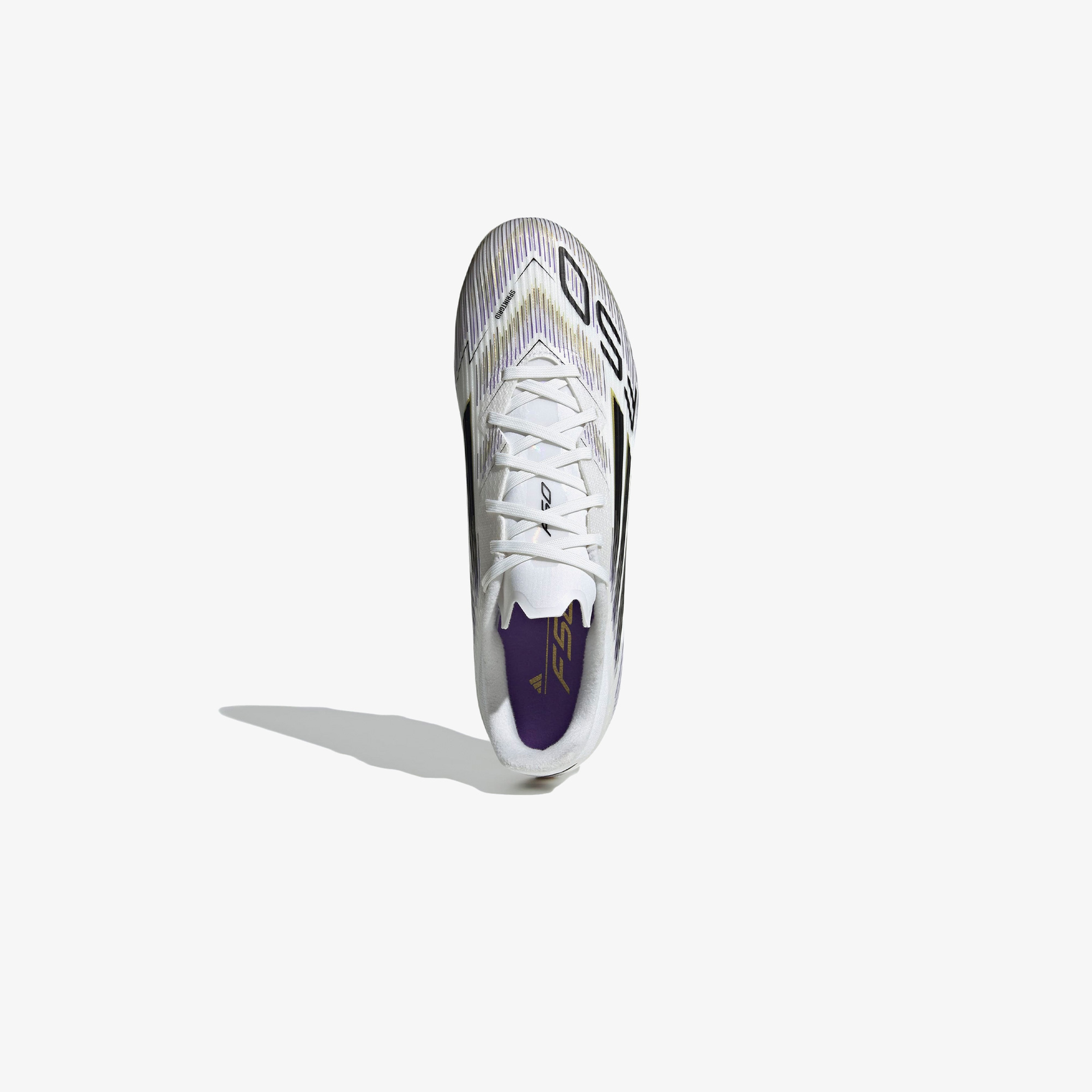 adidas F50 League Firm-Multi Ground Erkek Beyaz Çim Saha Kramponu