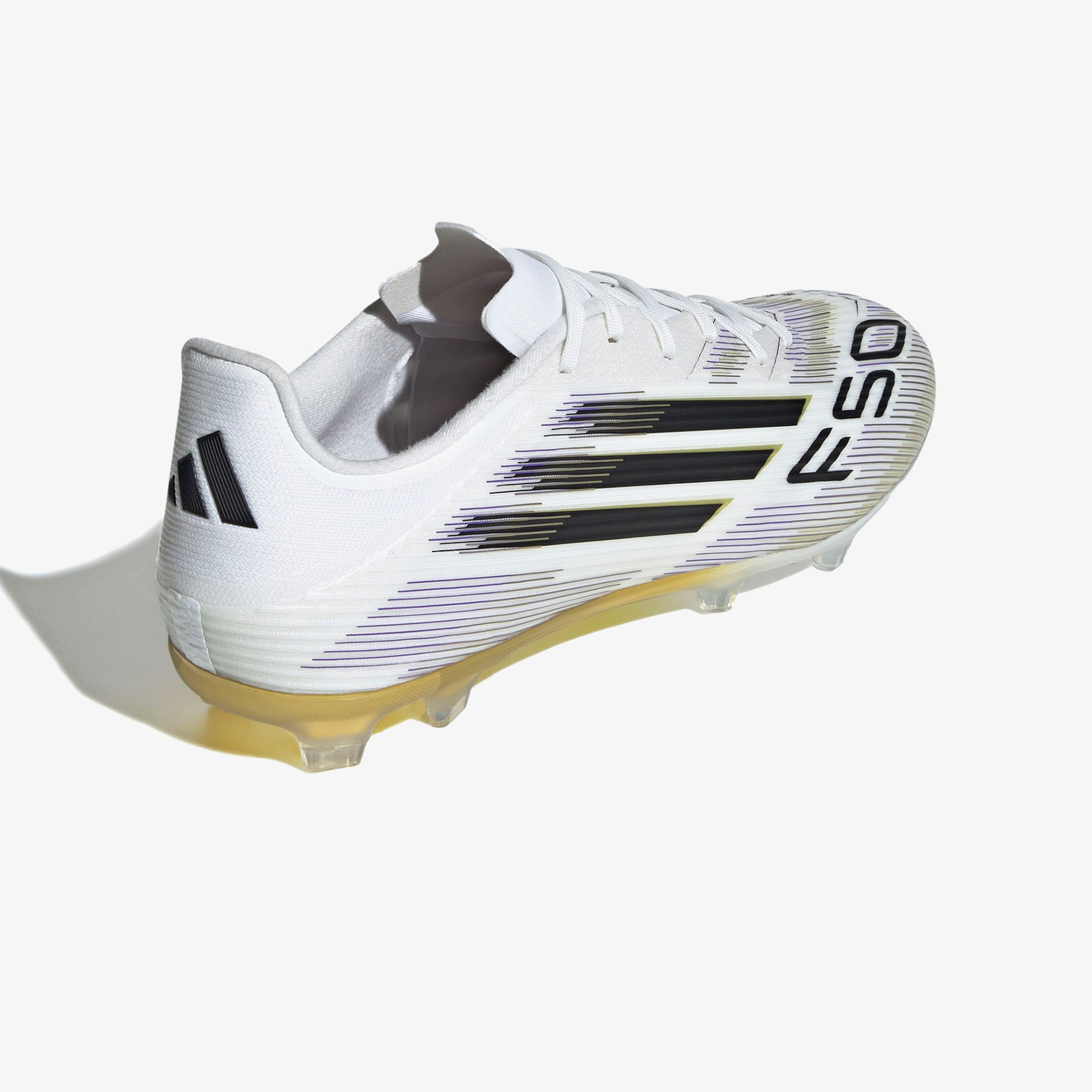 adidas F50 League Firm-Multi Ground Erkek Beyaz Çim Saha Kramponu