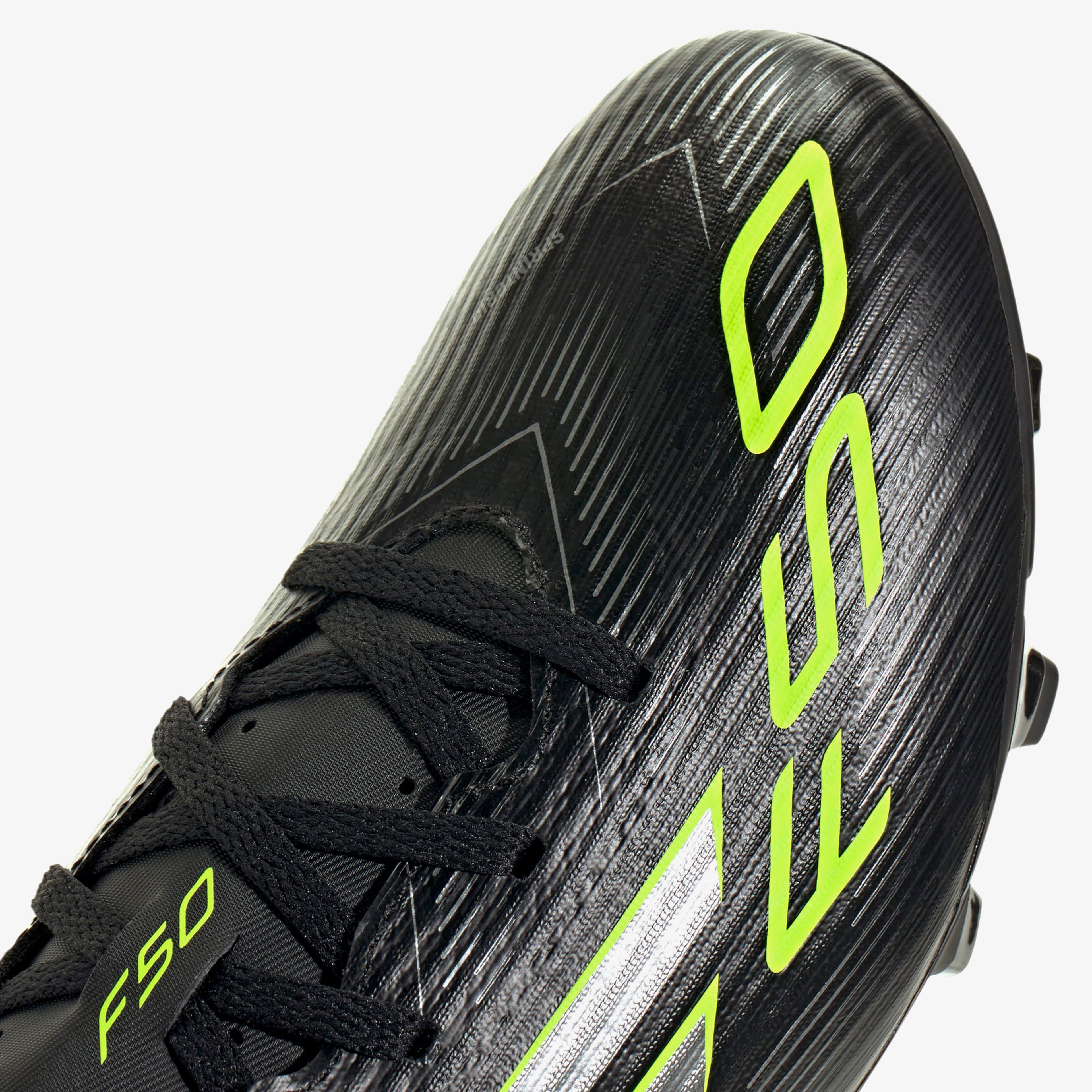 adidas F50 Club Firm-Multi Ground Erkek Siyah Çim Saha Kramponu