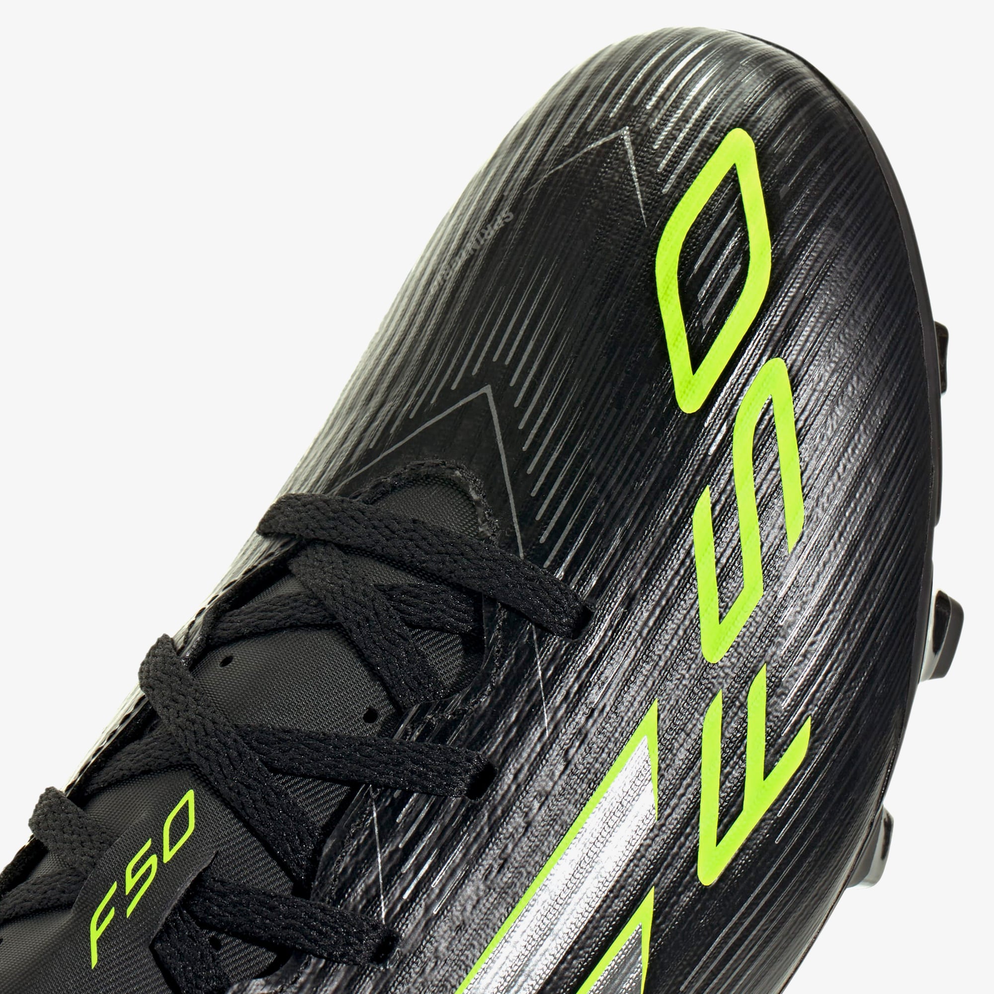 adidas F50 Club Firm-Multi Ground Erkek Siyah Çim Saha Kramponu