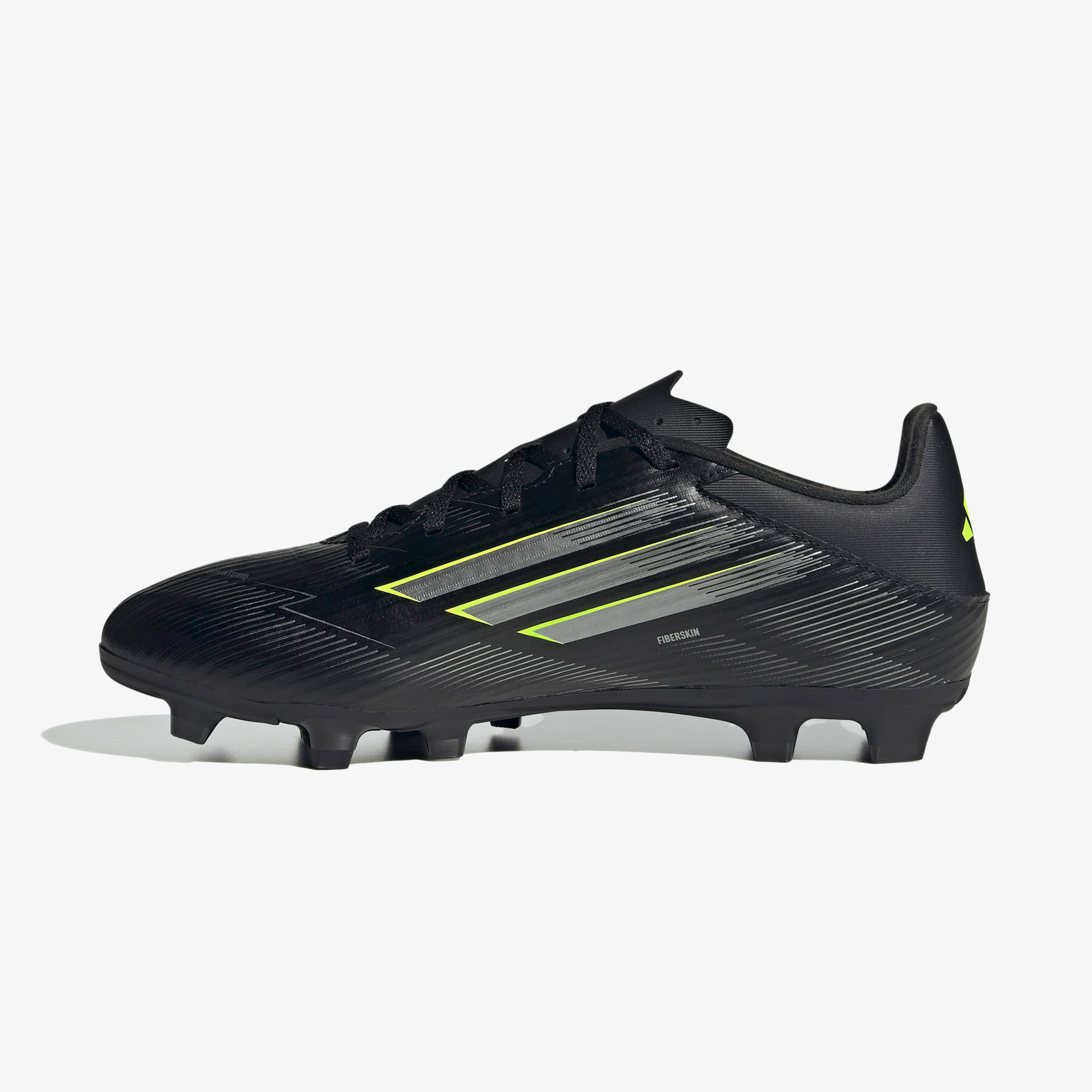 adidas F50 Club Firm-Multi Ground Erkek Siyah Çim Saha Kramponu