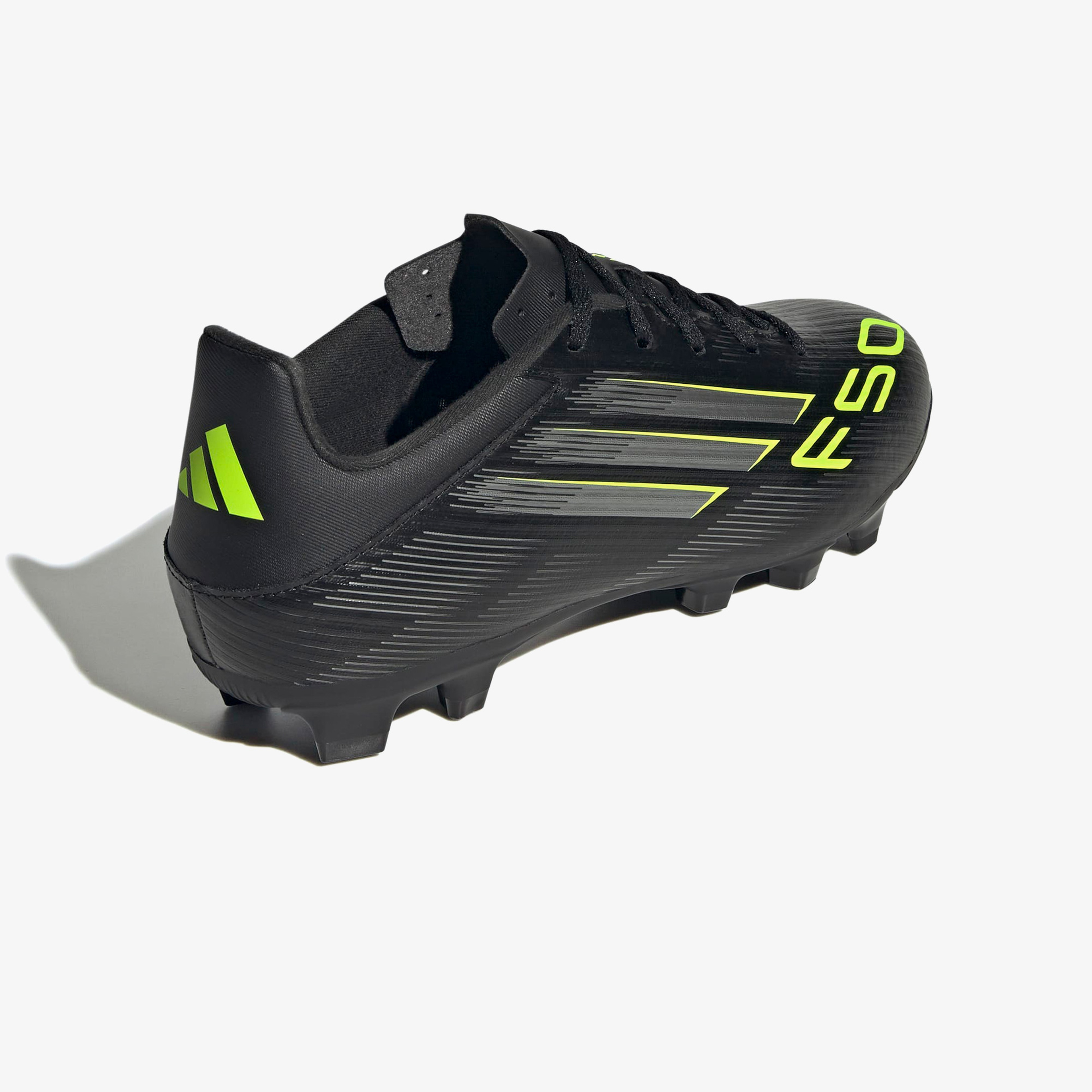 adidas F50 Club Firm-Multi Ground Erkek Siyah Çim Saha Kramponu