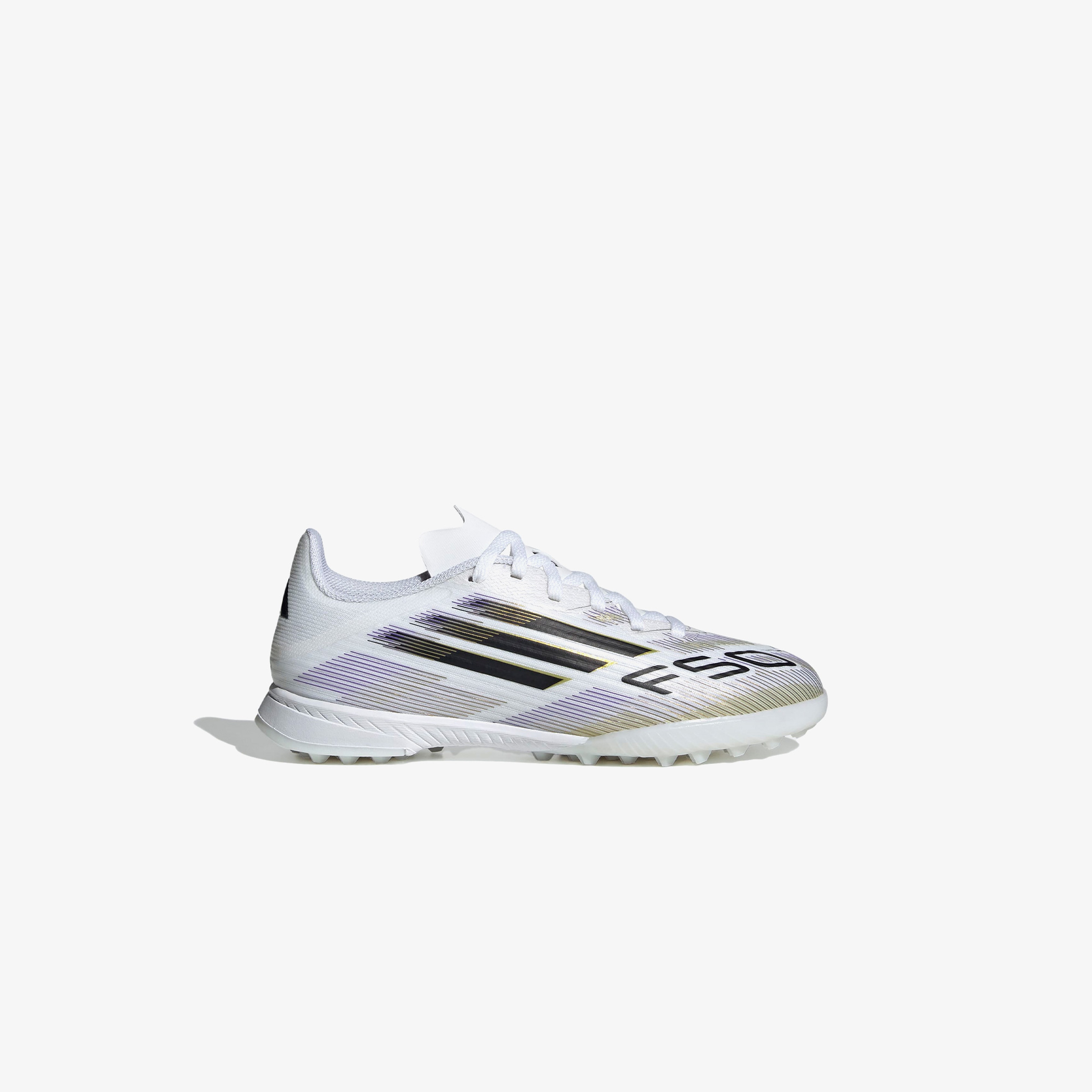 adidas F50 League Çocuk Beyaz Halı Saha Kramponu