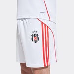 adidas Beşiktaş JK 25/26 Erkek Beyaz İç Saha Futbol Şortu