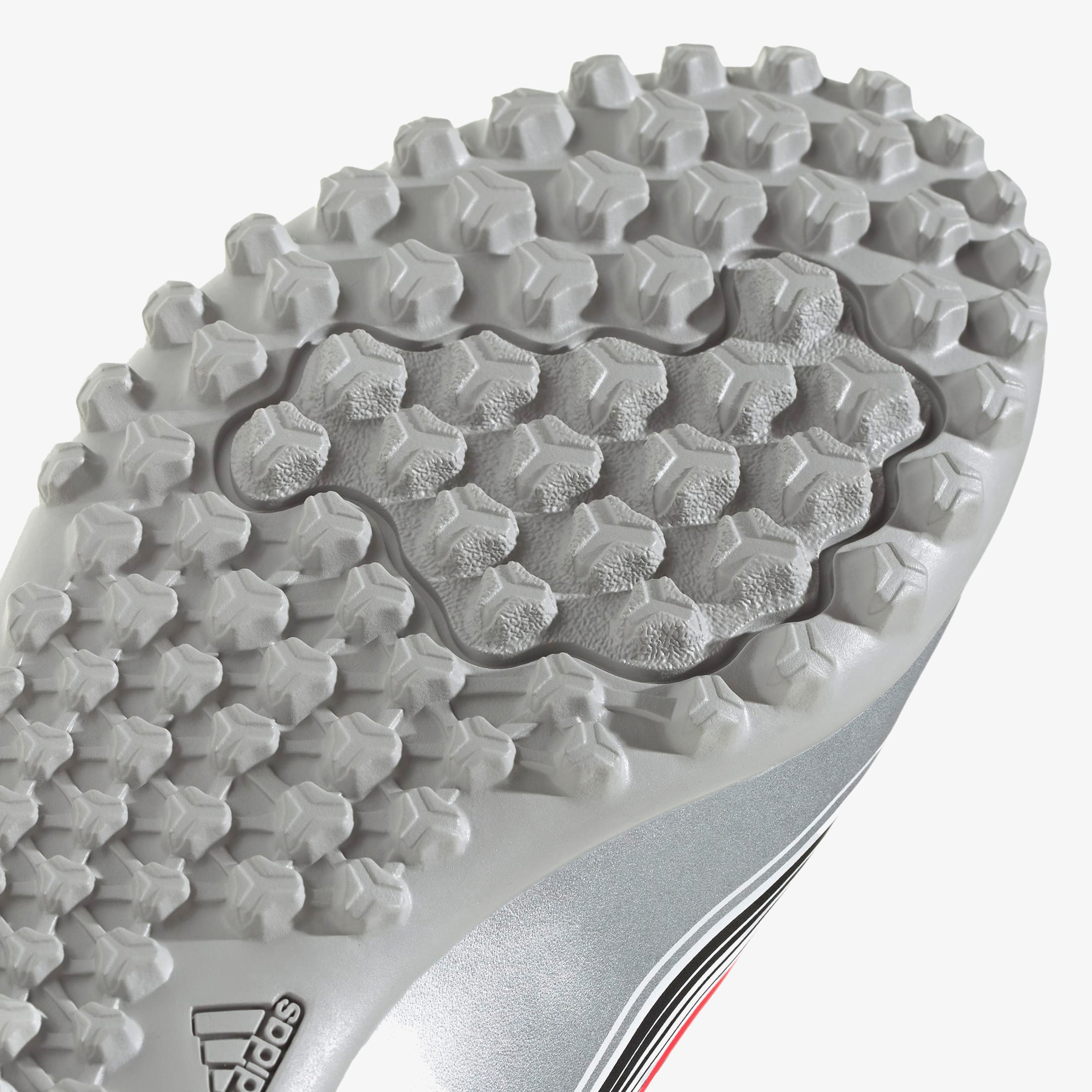 adidas F50 Messi Club Çocuk Beyaz Halı Saha Kramponu