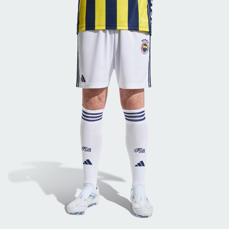 adidas Fenerbahçe 25-26 Erkek Beyaz İç Saha Futbol Şortu