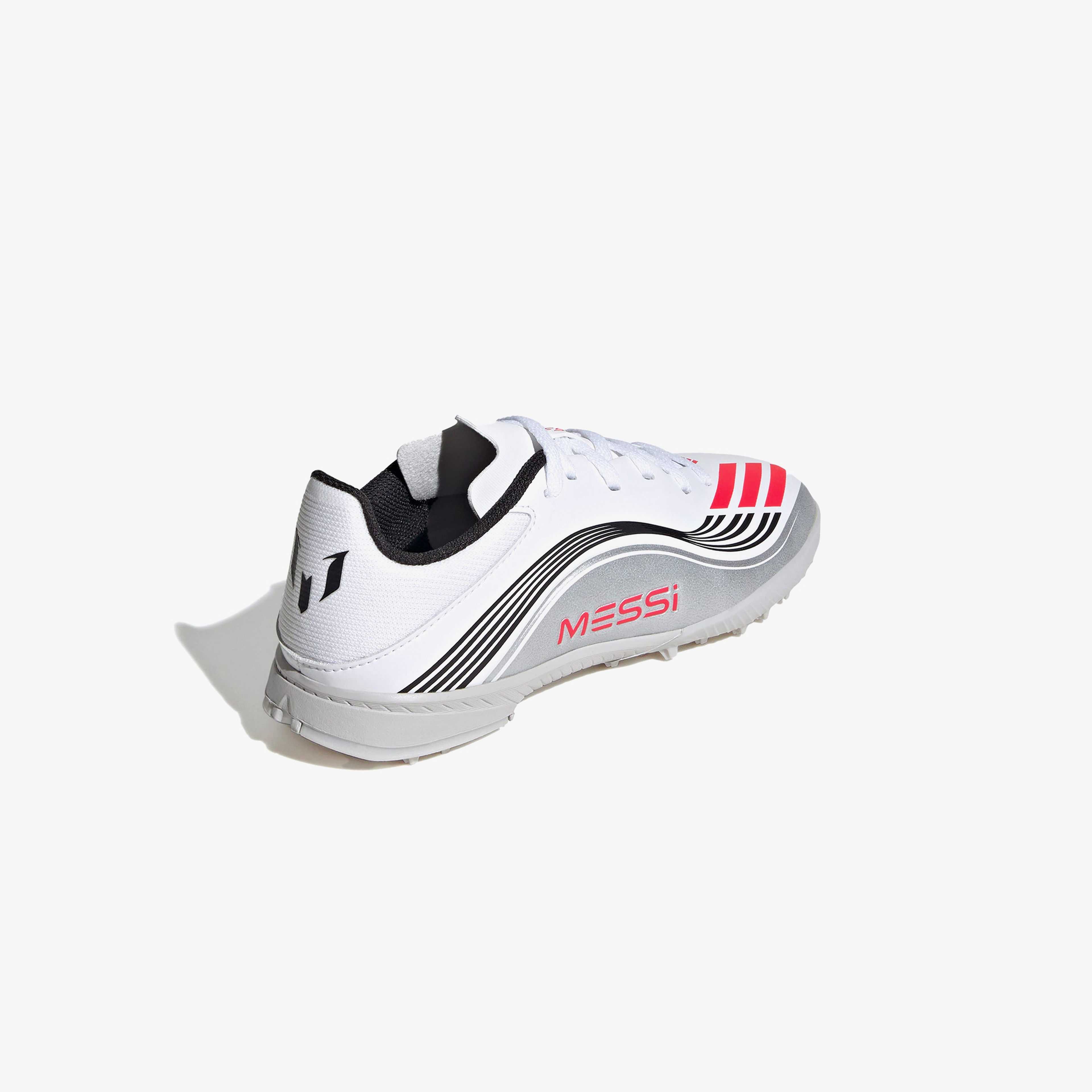 adidas F50 Messi League Çocuk Beyaz Halı Saha Kramponu