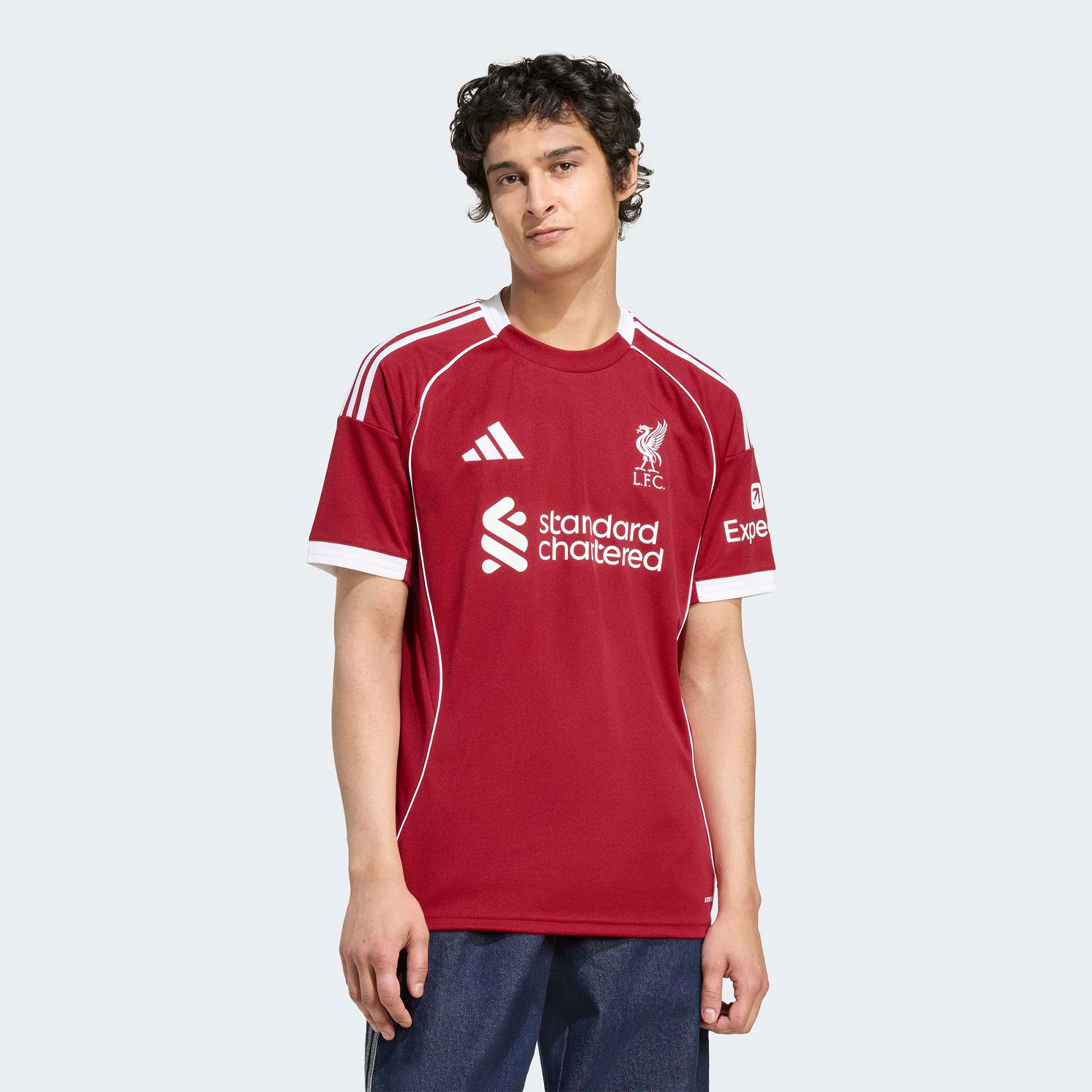 adidas Liverpool Fc 25-26 İç Saha Erkek Kırmızı Futbol Forması