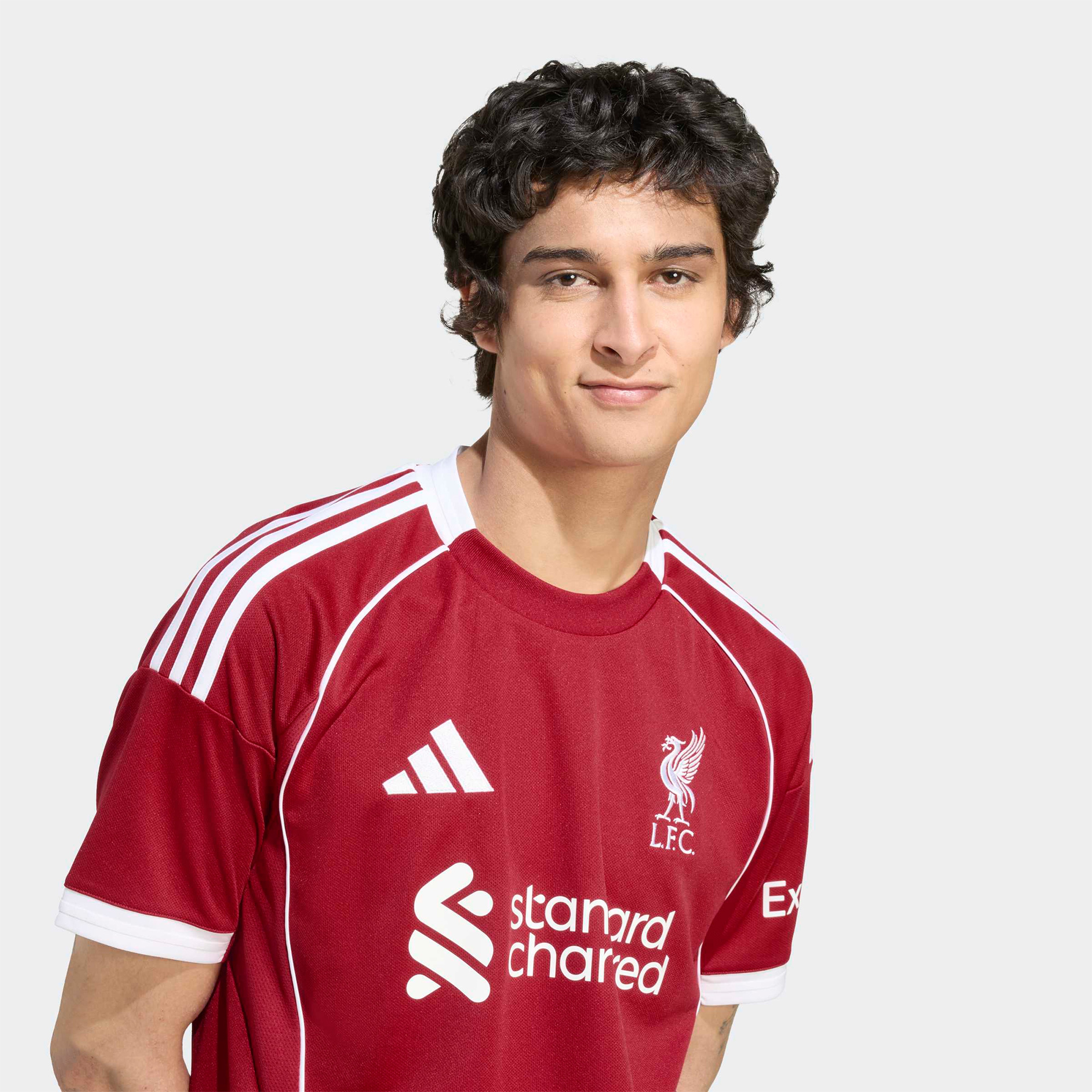 adidas Liverpool Fc 25-26 İç Saha Erkek Kırmızı Futbol Forması