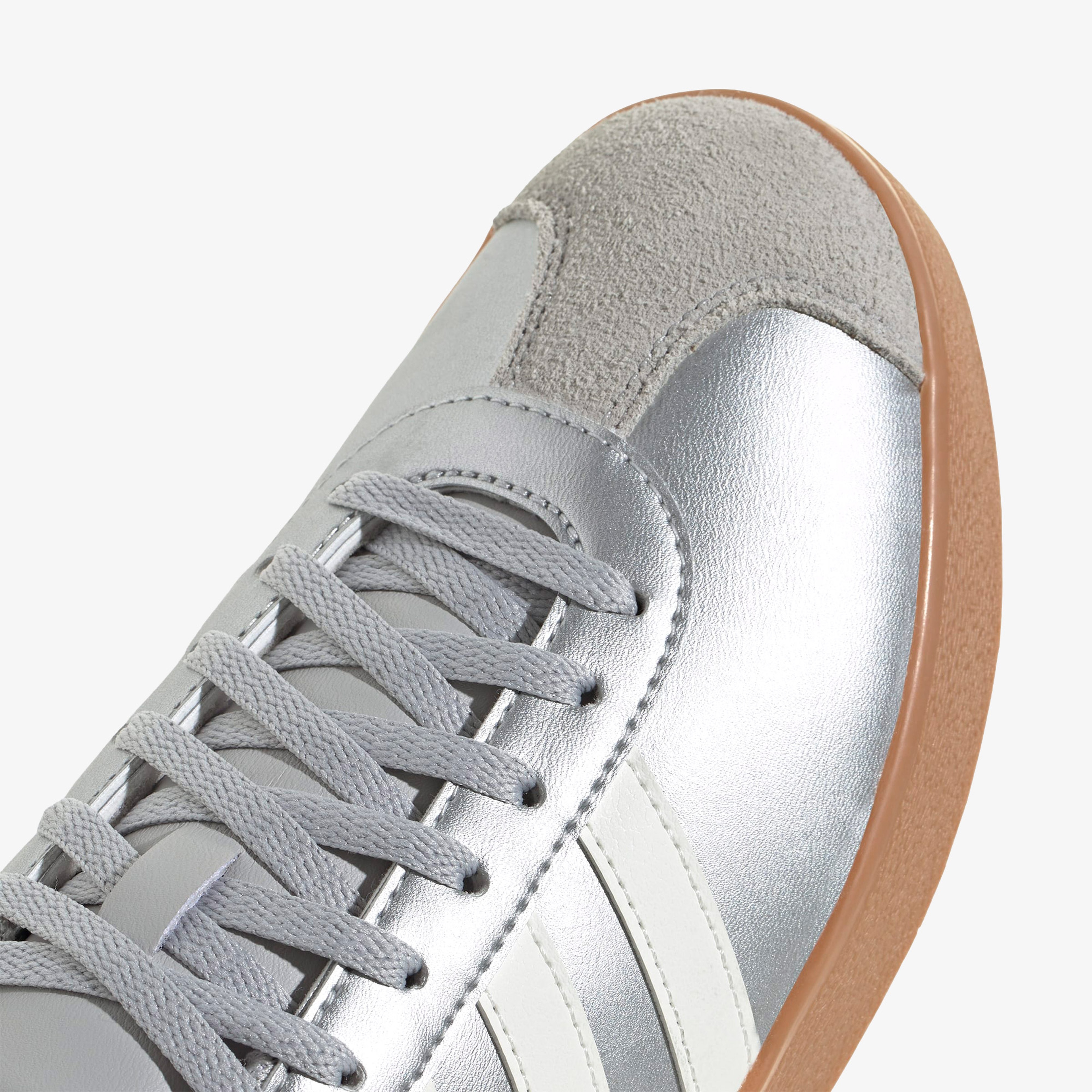 adidas Vl Court Base Kadın Gri Spor Ayakkabı