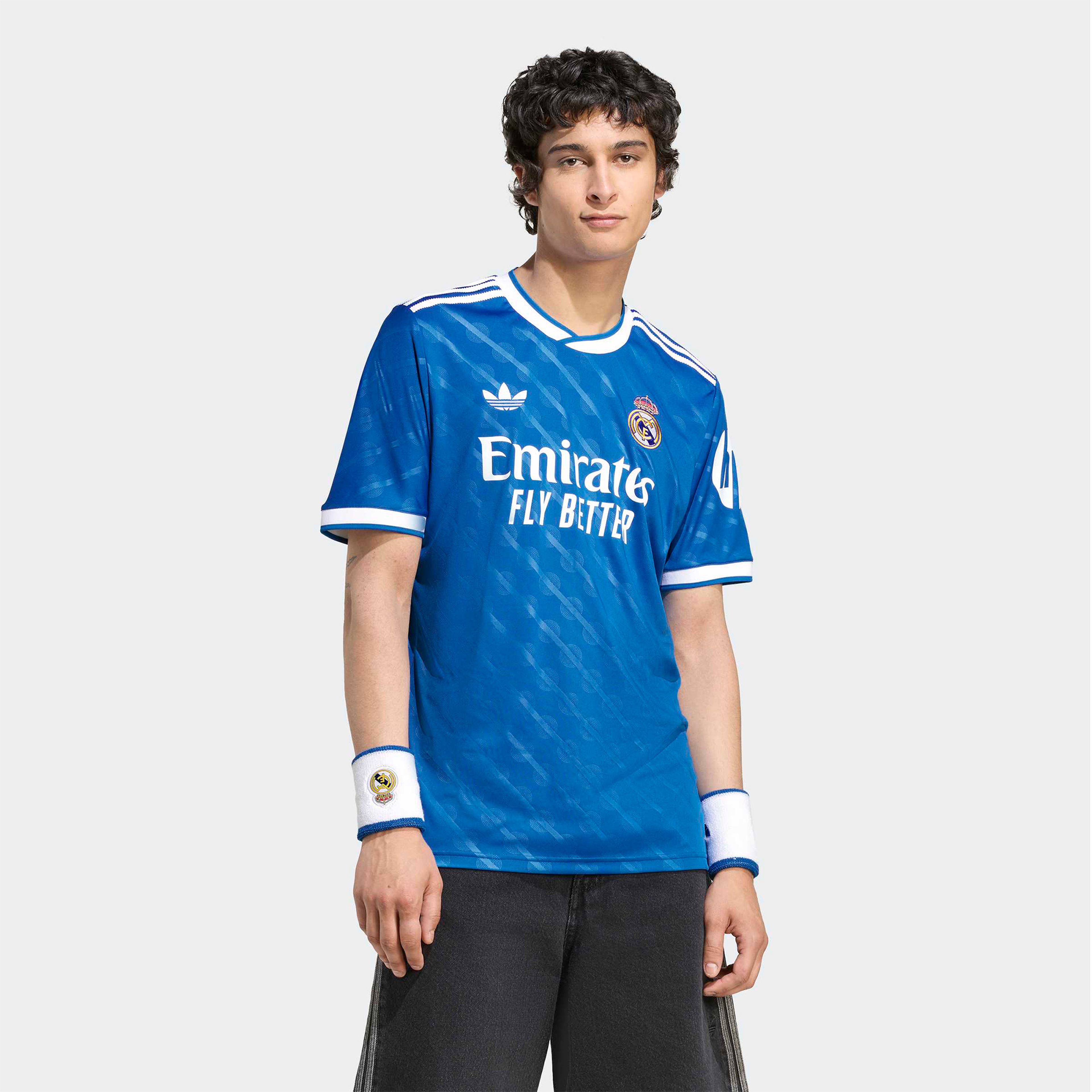 adidas Real Madrid 25-26 Üçüncü Erkek Mavi Futbol Forması