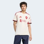 adidas Liverpool Fc 25-26 Deplasman Erkek Beyaz Futbol Forması