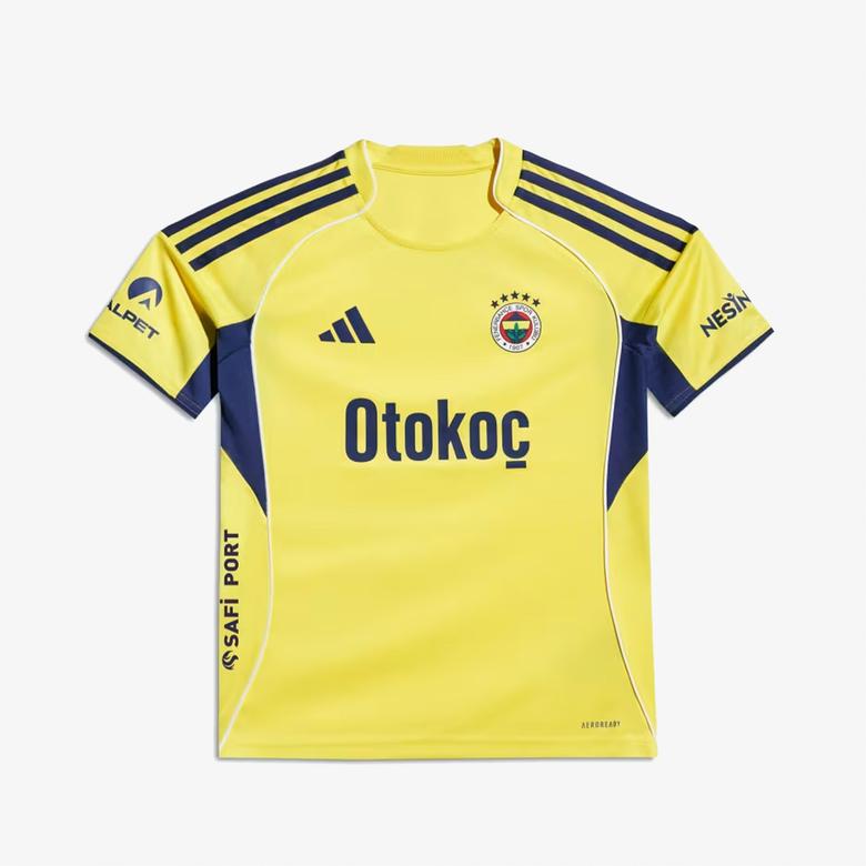 adidas Fenerbahçe 25-26 Çocuk Sarı Futbol Deplasman Forması