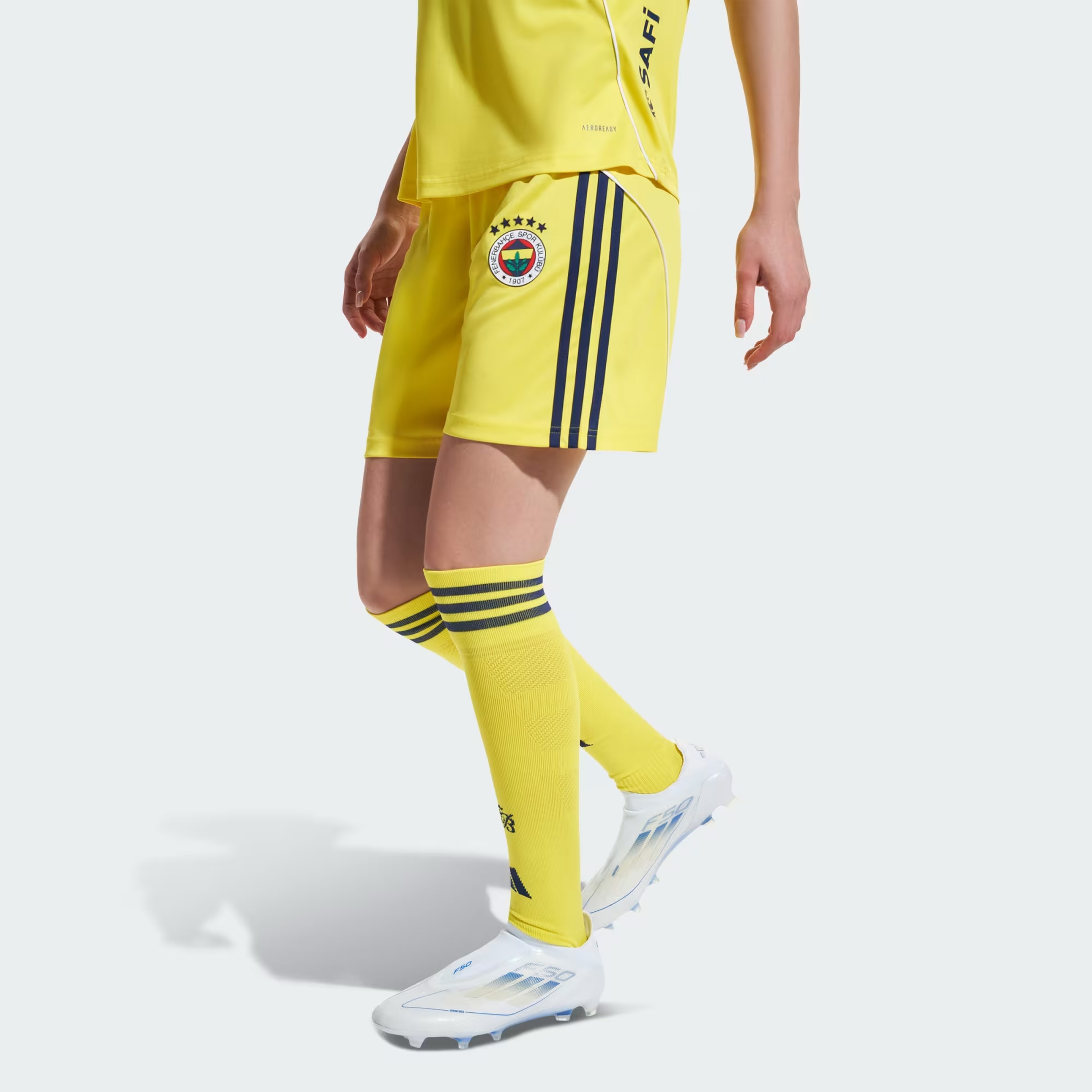 adidas Fenerbahçe 25-26 Erkek Sarı Futbol Deplasman  Şortu