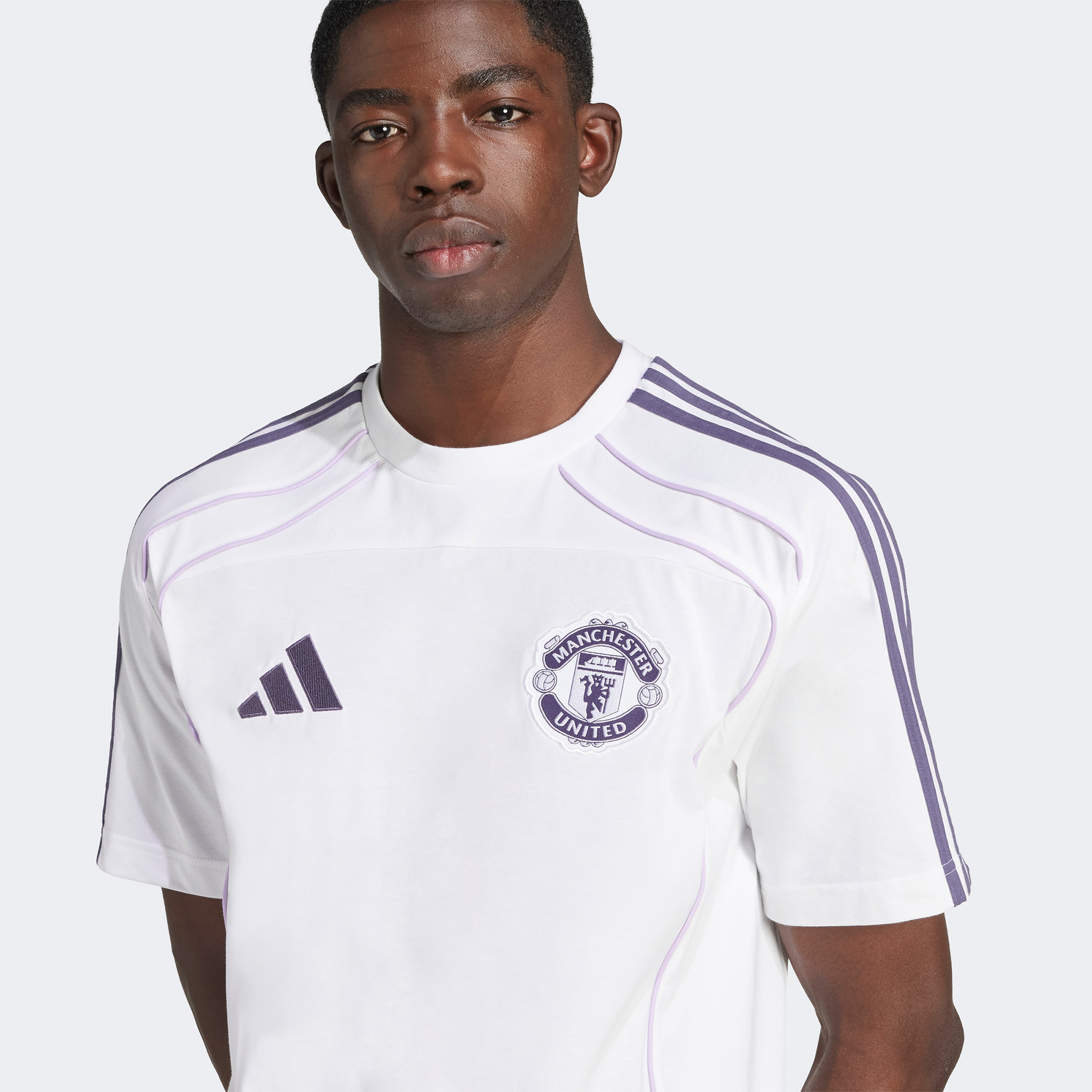 adidas Manchester United Ubp Erkek Beyaz Futbol T-Shirt