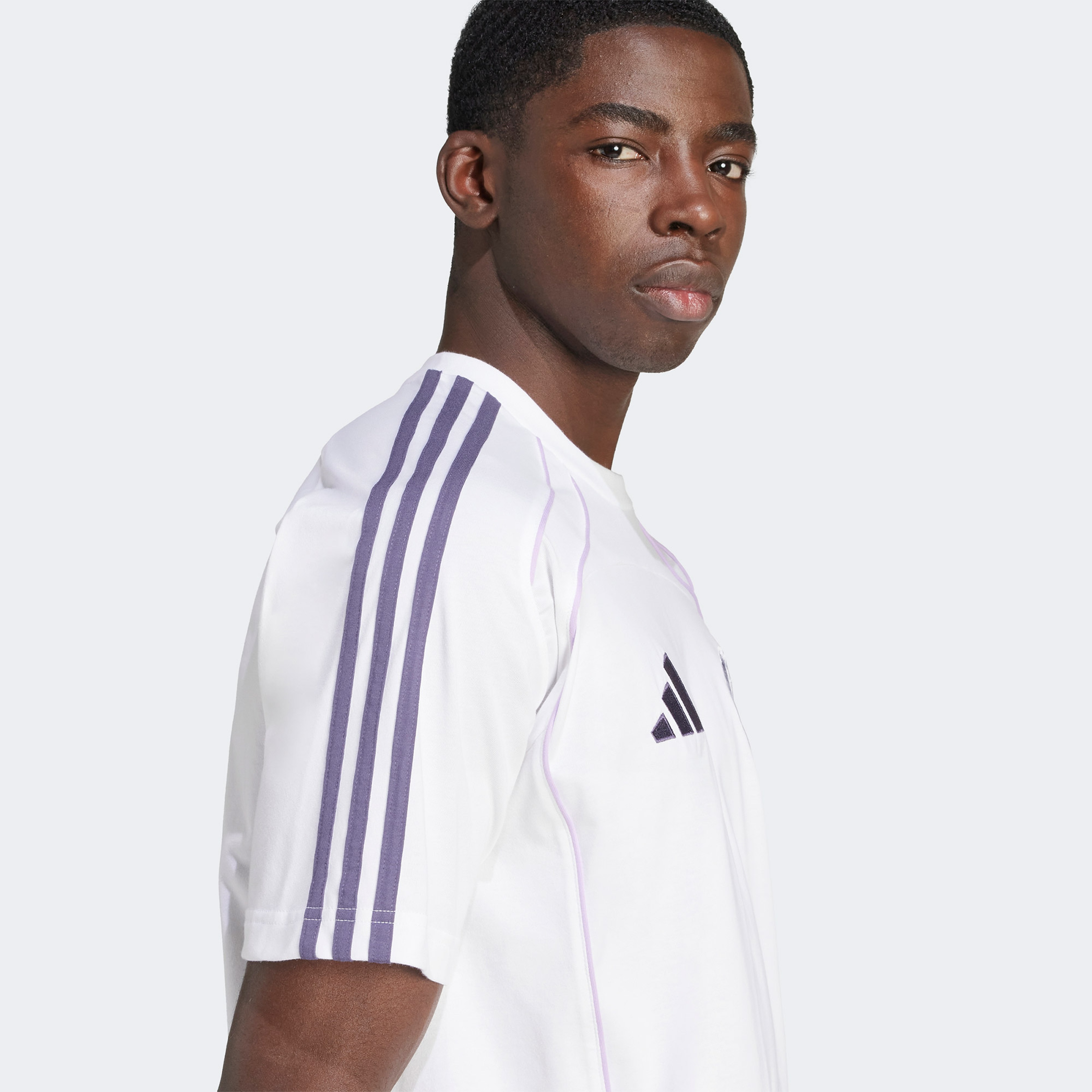 adidas Manchester United Ubp Erkek Beyaz Futbol T-Shirt