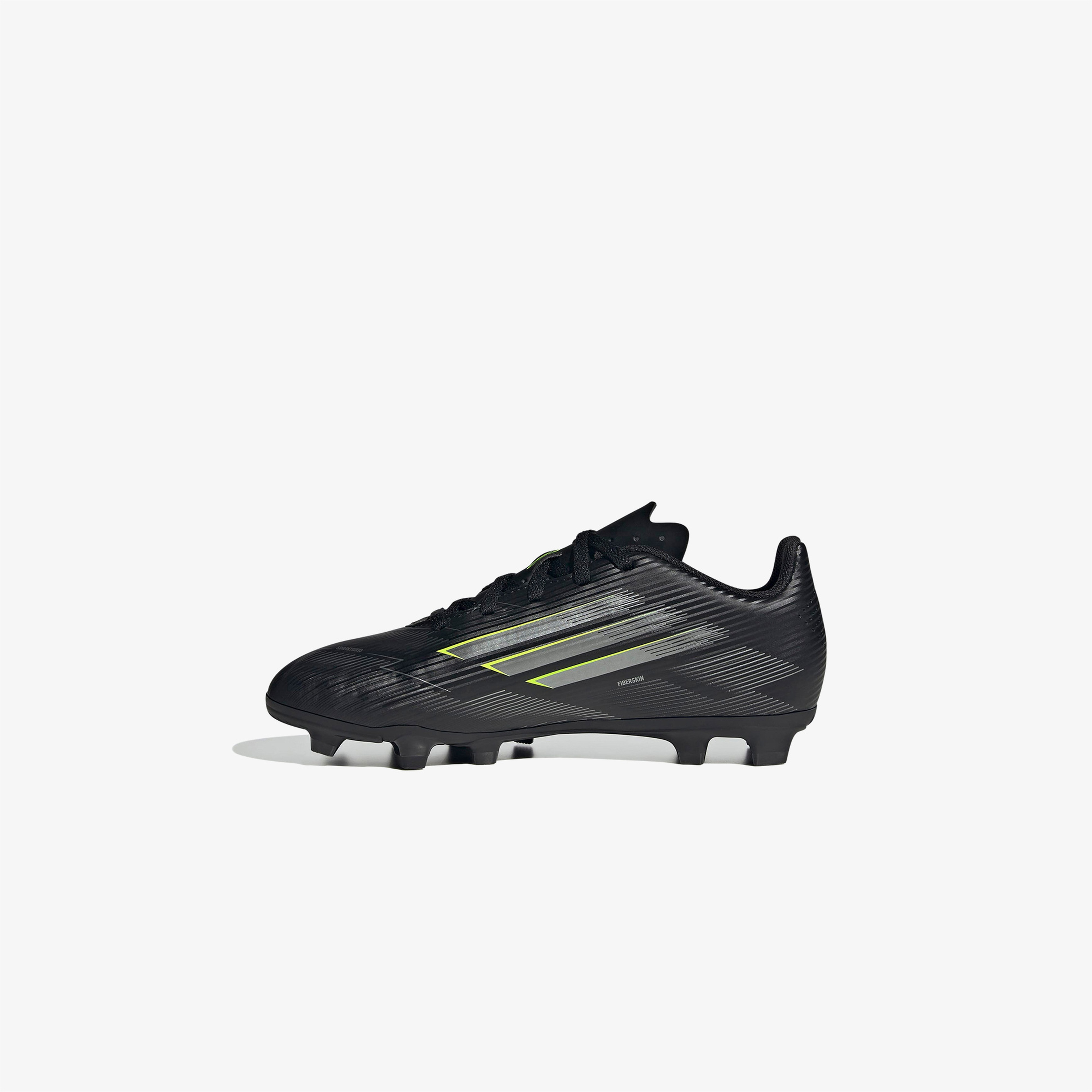 adidas F50 Club Firm-Multi Ground Çocuk Siyah Çim Saha Kramponu