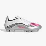 adidas F50 Messi Club Firm-Multi Ground Erkek Beyaz Çim Saha Kramponu