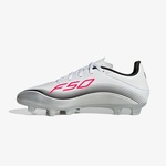 adidas F50 Messi Club Firm-Multi Ground Erkek Beyaz Çim Saha Kramponu
