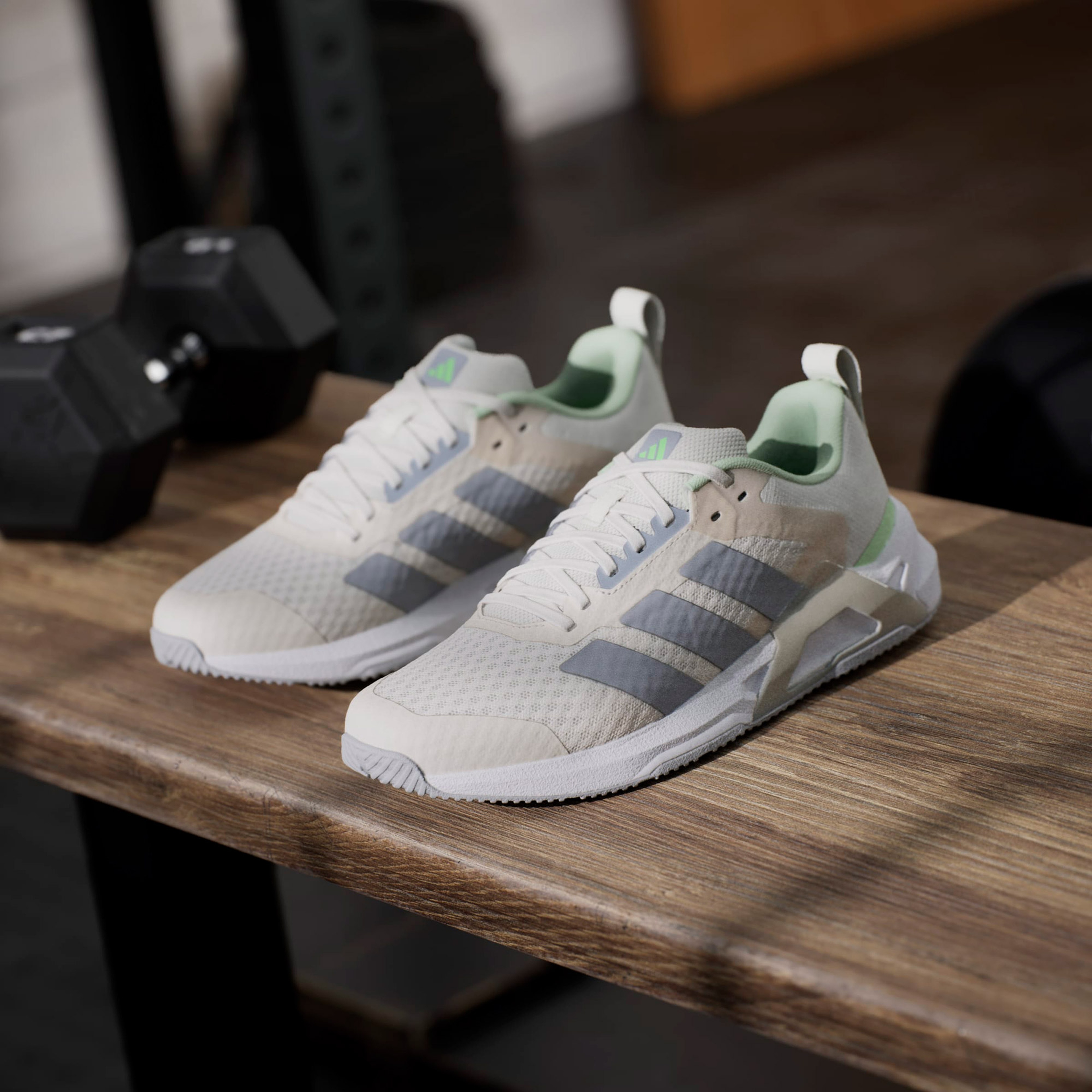 adidas Dropset Control Kadın Beyaz Antrenman Ayakkabısı