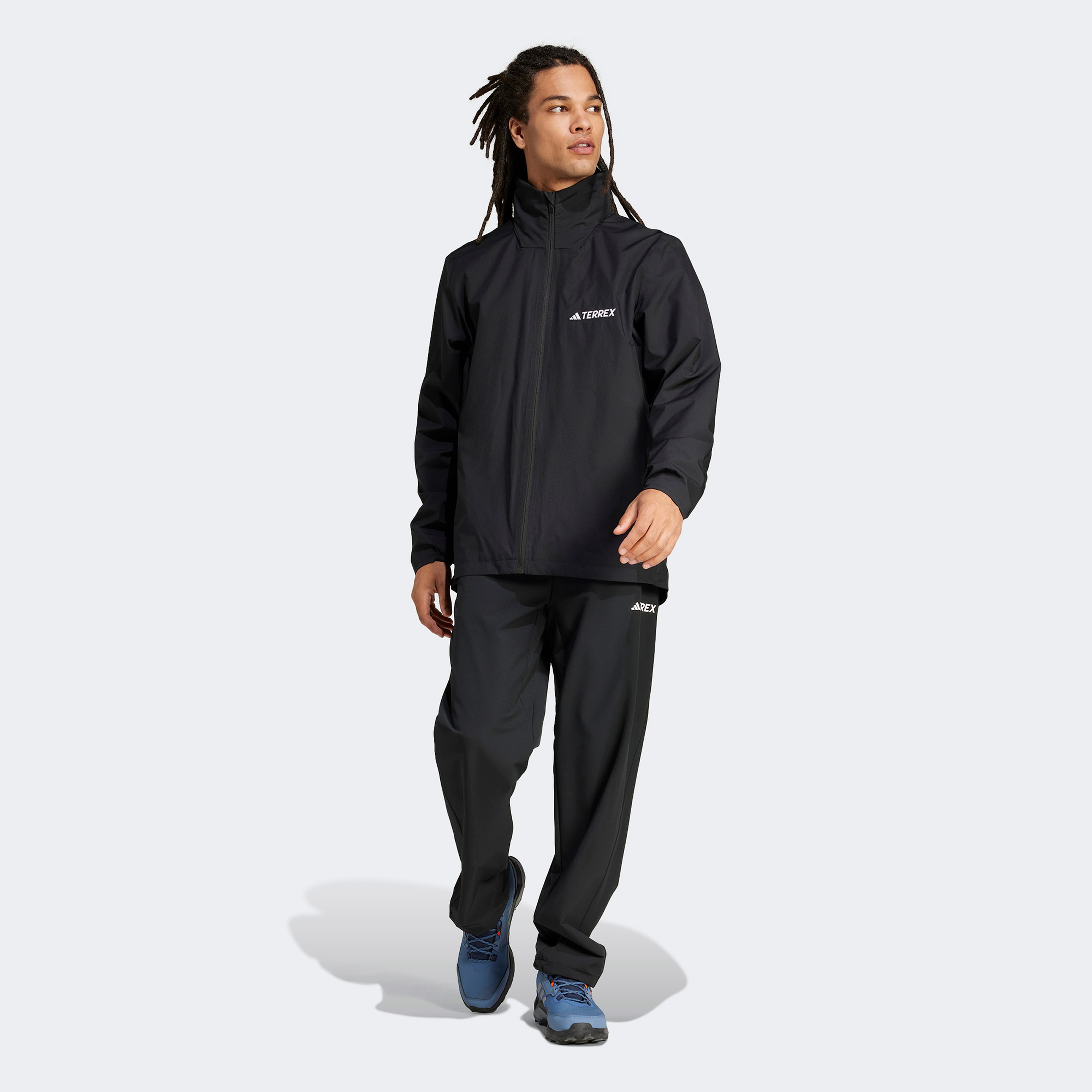 adidas Multi Essentials 2L Erkek Siyah Yağmurluk