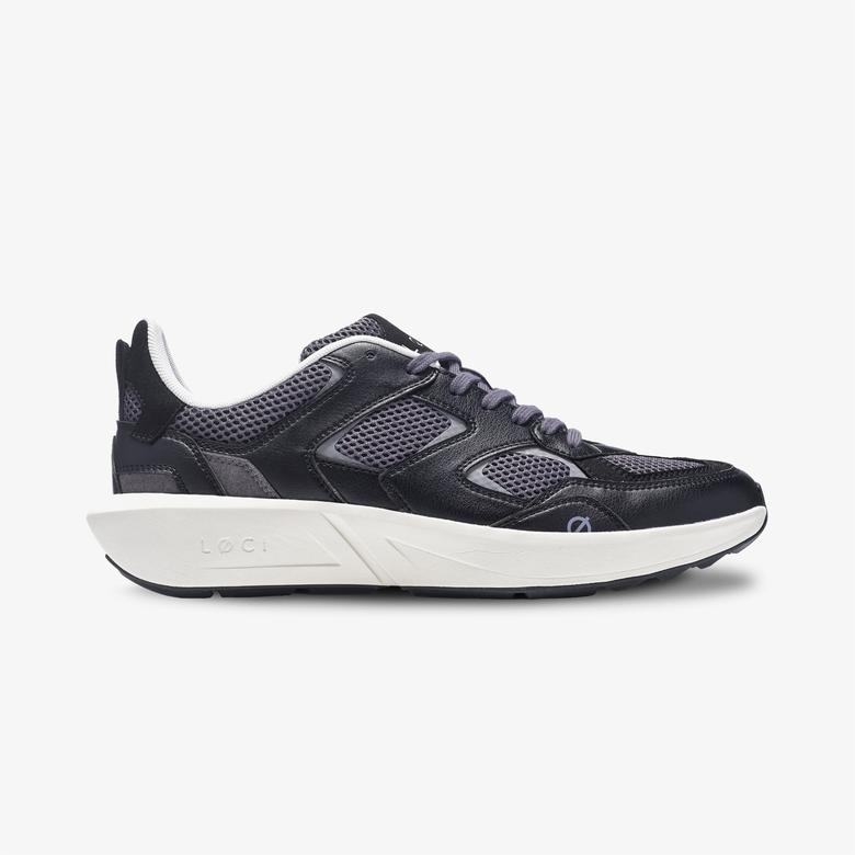Loci Volt Unisex Siyah Spor Ayakkabı