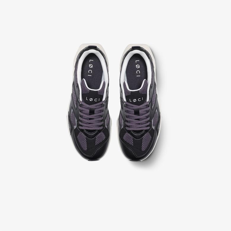 Loci Volt Unisex Siyah Spor Ayakkabı