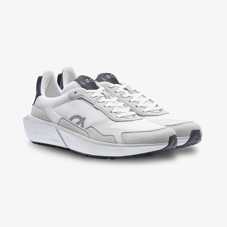 Loci Flo Unisex Beyaz/Gri Spor Ayakkabı