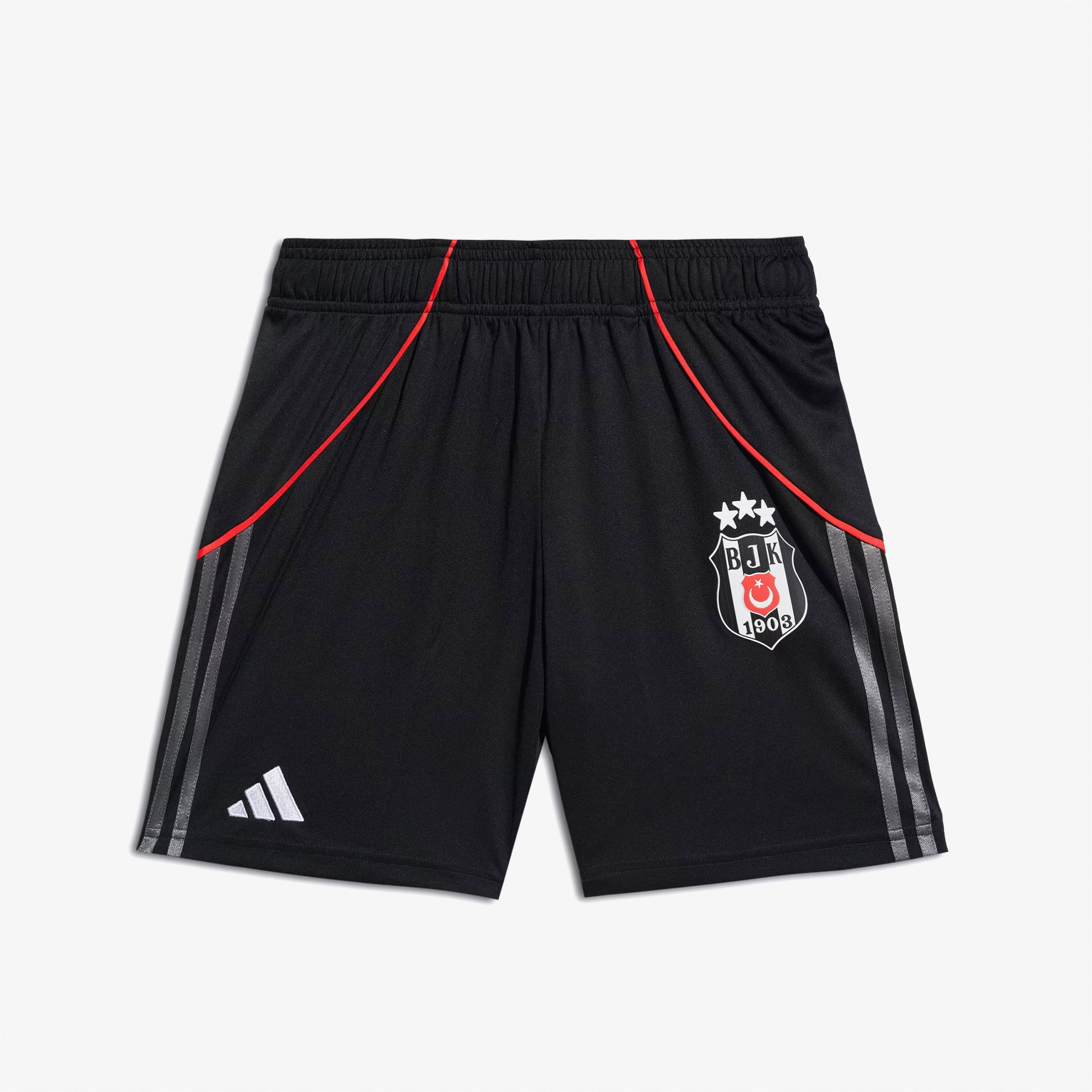adidas Beşiktaş JK 25/26 Çocuk Siyah Üçüncü Futbol Şortu