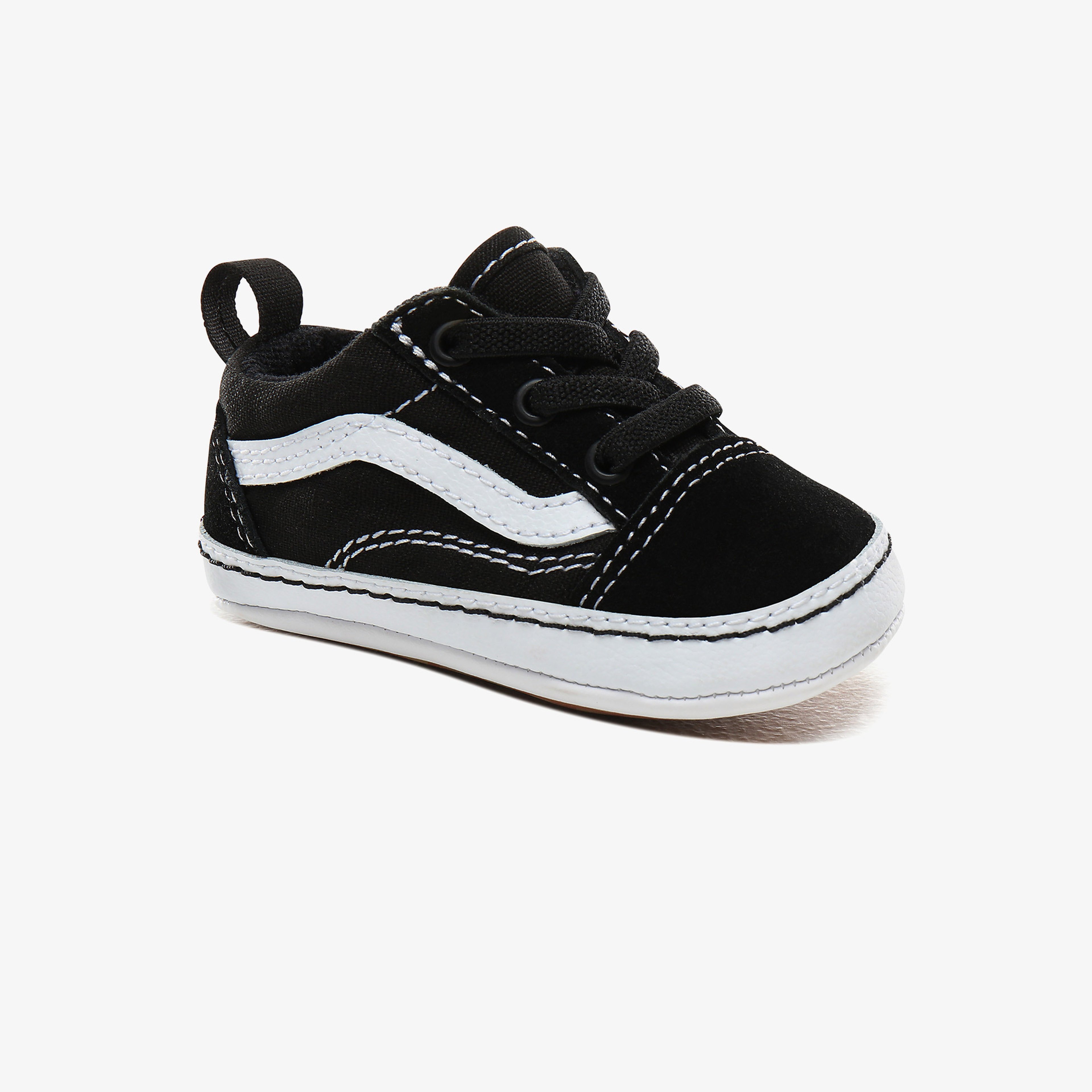 Vans Old Skool Crib Bebek Siyah Sneaker