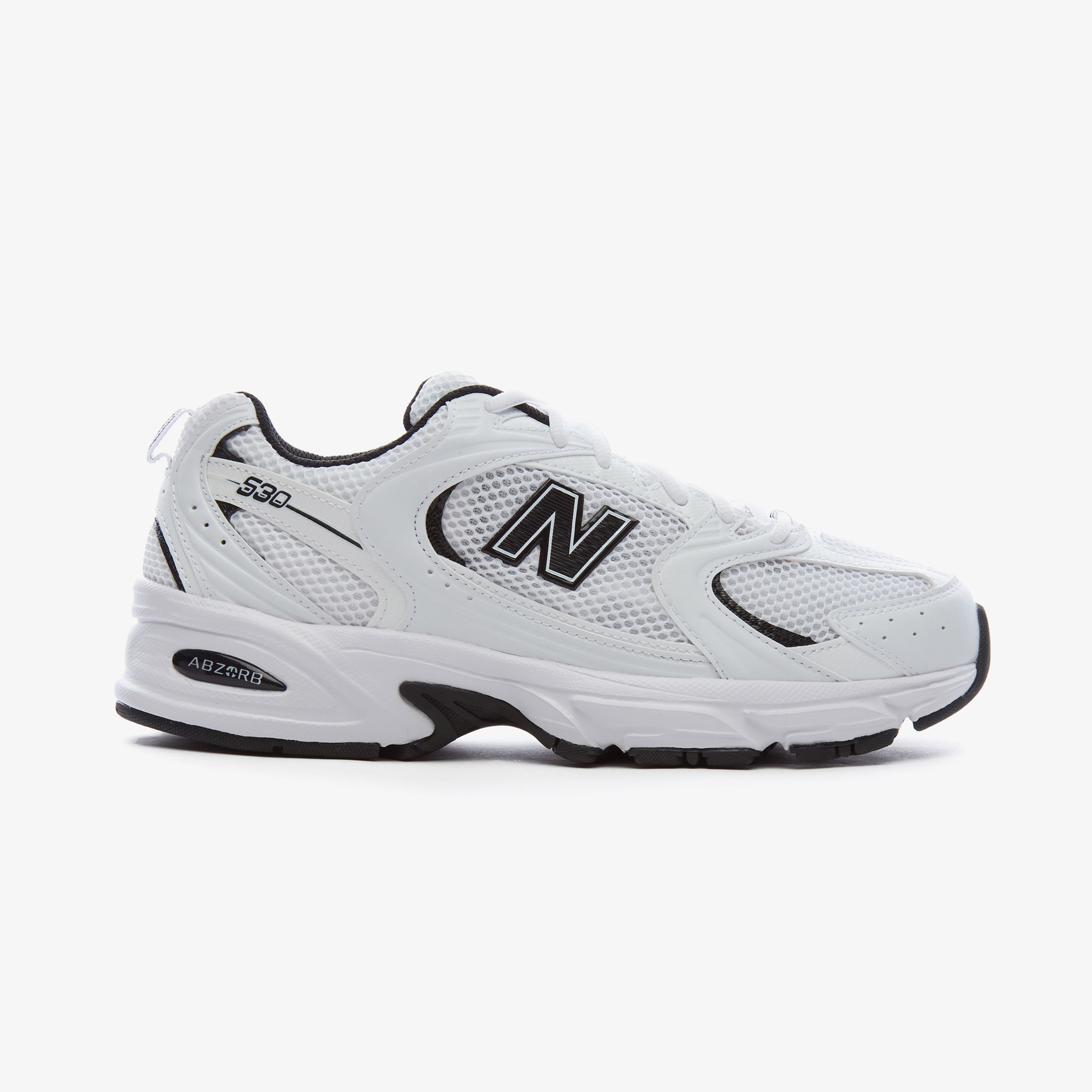 New Balance 530 Lifestyle Unisex Siyah/Beyaz Spor Ayakkabı