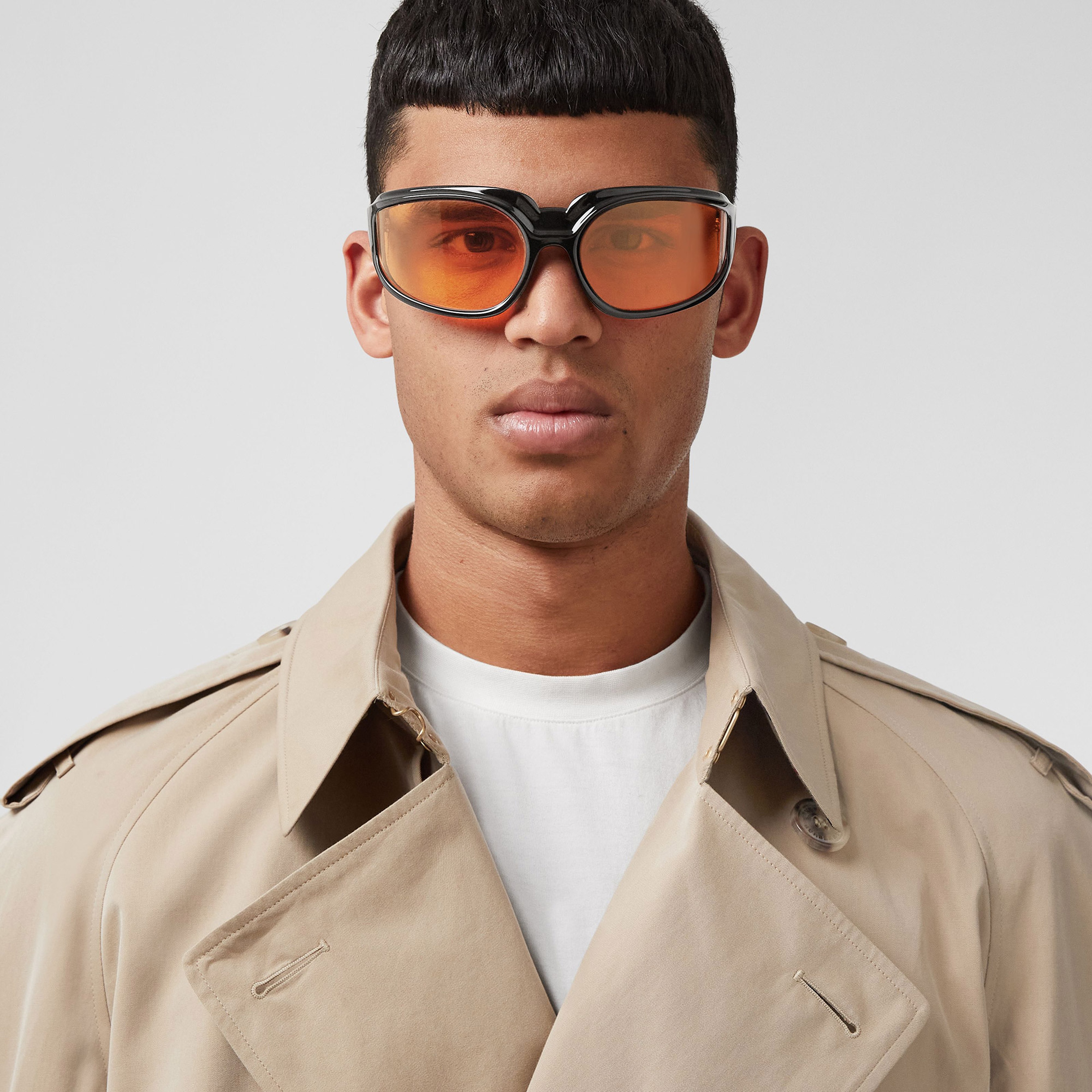 Burberry The Westminster Heritage Erkek Bej Trençkot