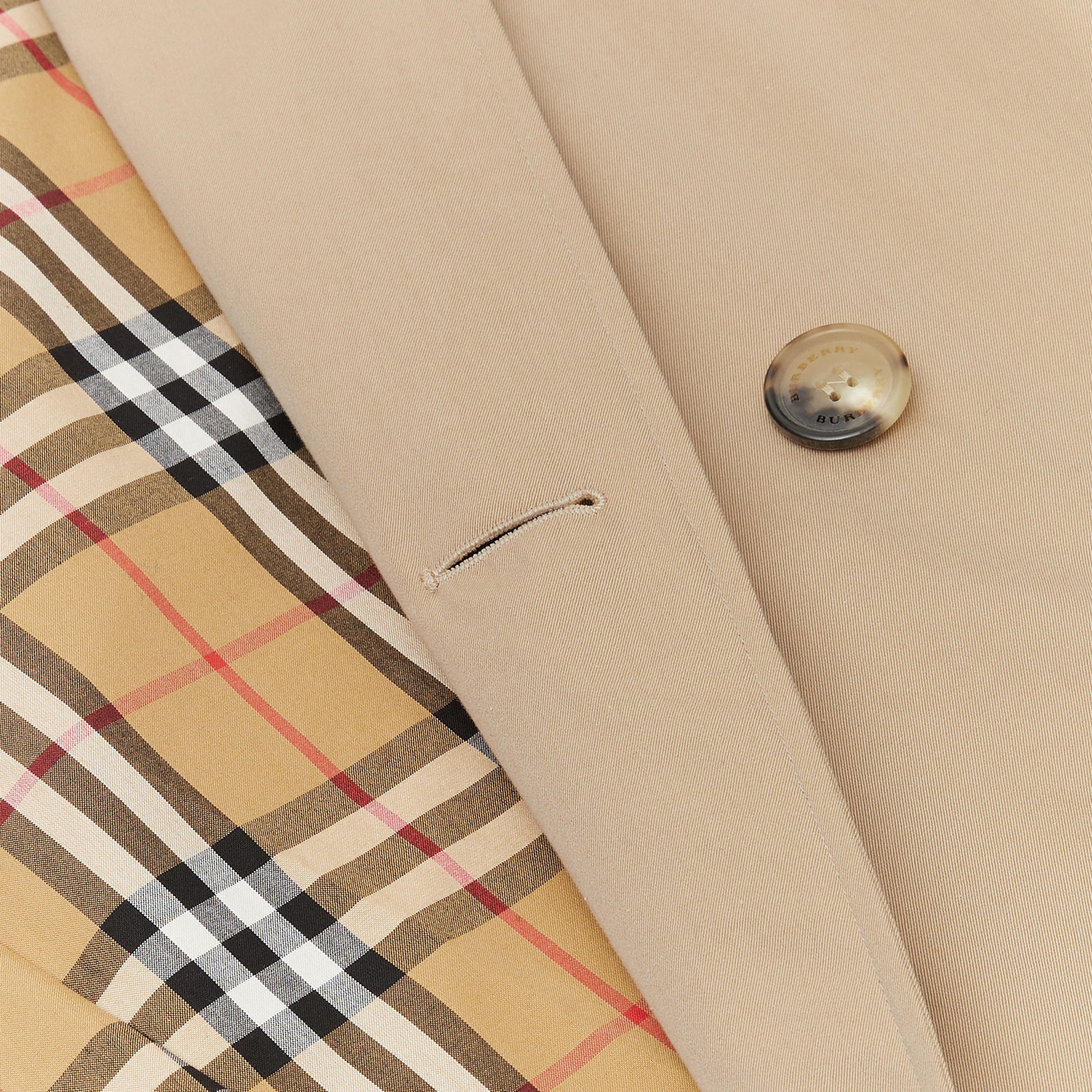 Burberry The Westminster Heritage Erkek Bej Trençkot