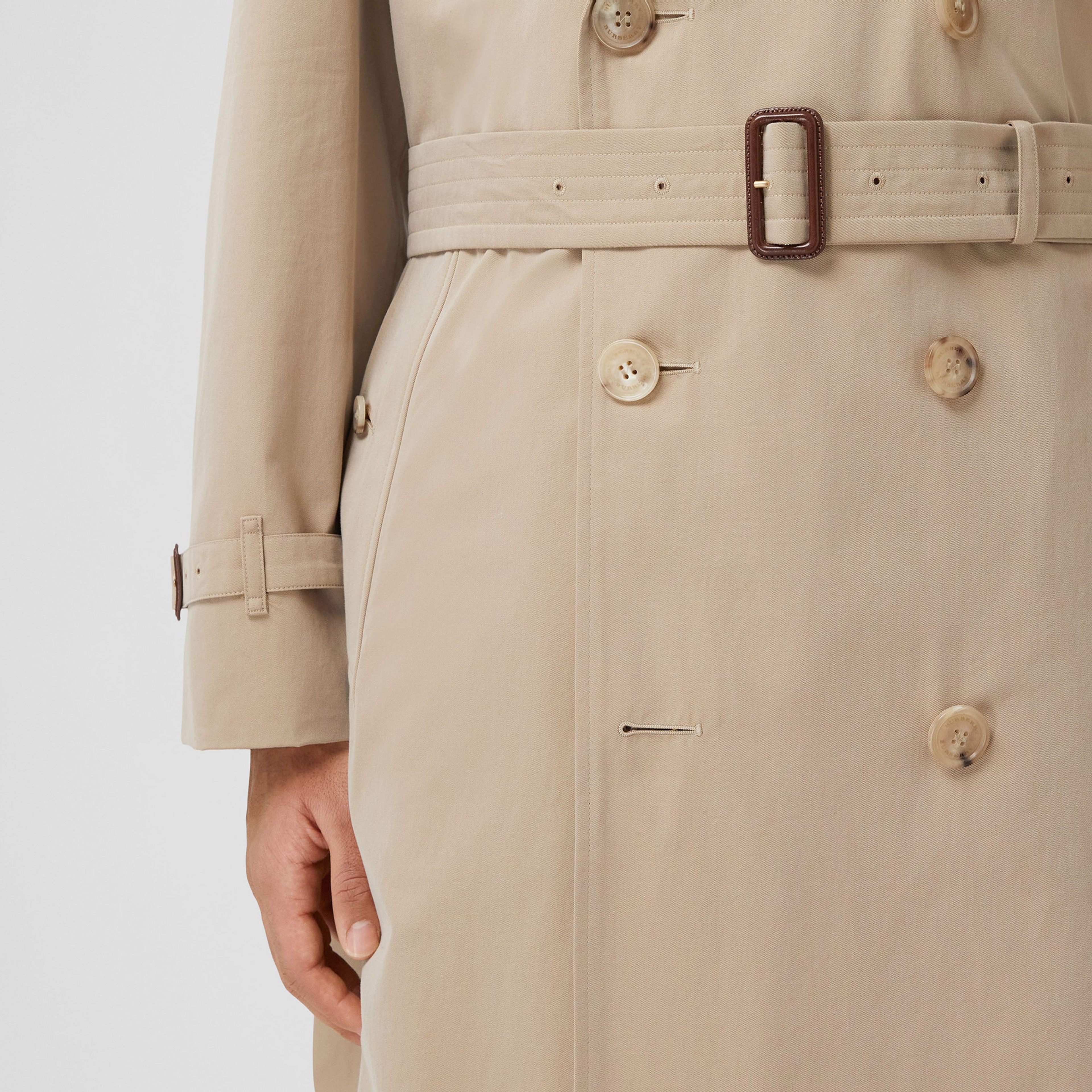 Burberry The Westminster Heritage Erkek Bej Trençkot