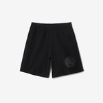 Burberry Sic Badge Cotton Erkek Siyah Şort